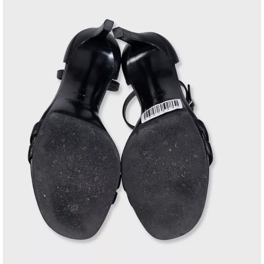 Saint Laurent Paris Saint Laurent Black Leather Tribute Heels Size 37 Size US 6 / IT 36 - 5 Thumbnail