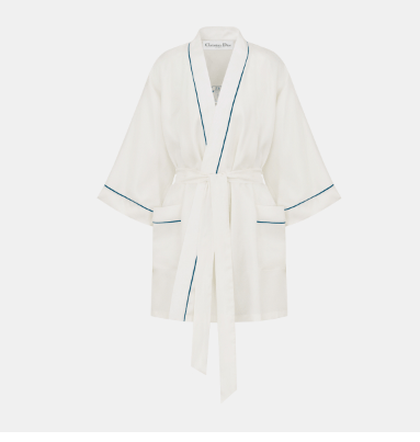 Dior o1w1db10124 Chez Moi Dressing Gown in White | Grailed