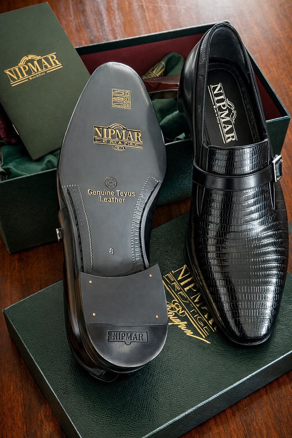Other NIPMAR Made in Italy Teyus Dress Shoes BNIB Size US 8 / EU 41 - 4 Thumbnail