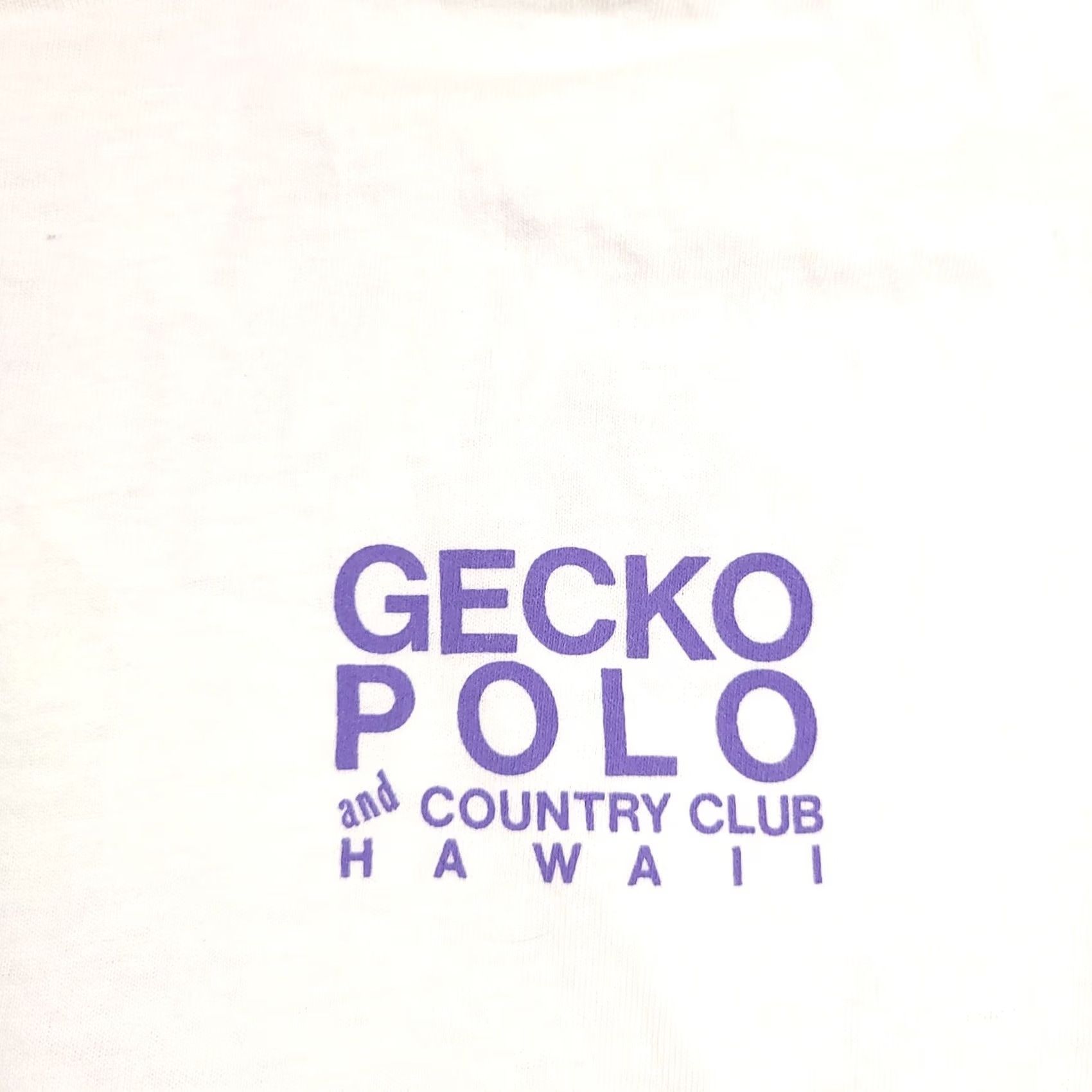 Vintage Vtg Single Stitch Gecko Polo and Country Club Maui T-Shirt Mens Large Sof Tee Size US L / EU 52-54 / 3 - 4 Thumbnail