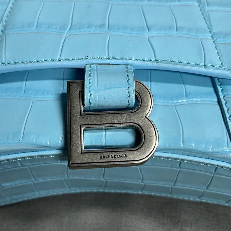 Balenciaga Balenciaga Croc Texture Mini Handbag-2505 Size ONE SIZE - 2 Thumbnail