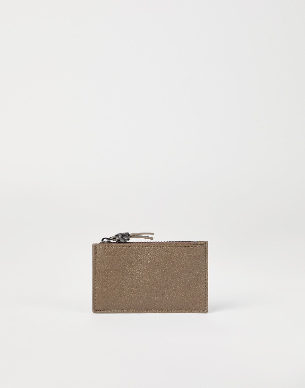 Brunello Cucinelli o1la1rc1a0326 Size: OS / Leather Wallet in Brown Size ONE SIZE - 3 Thumbnail