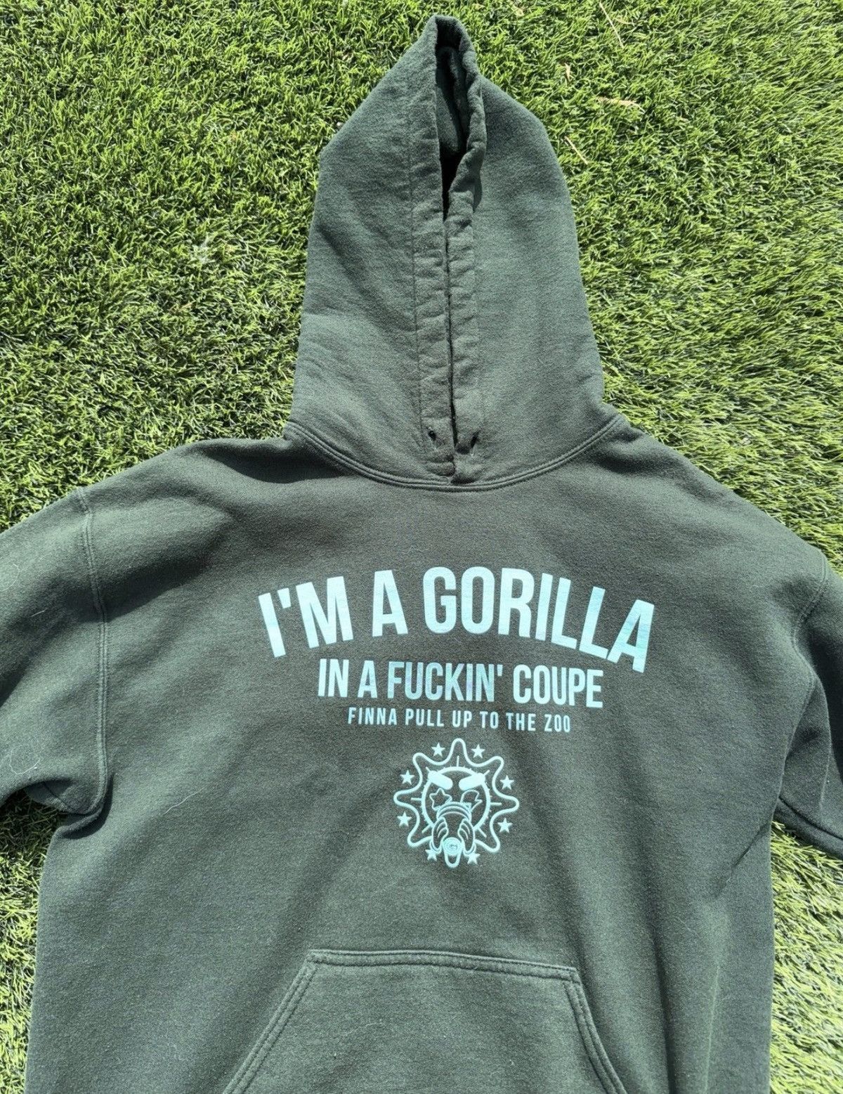 Glo Gang Glo Gang ‘Im a gorilla in a coupe’ hoodie Glory Univeristy Size US M / EU 48-50 / 2 - 2 Thumbnail