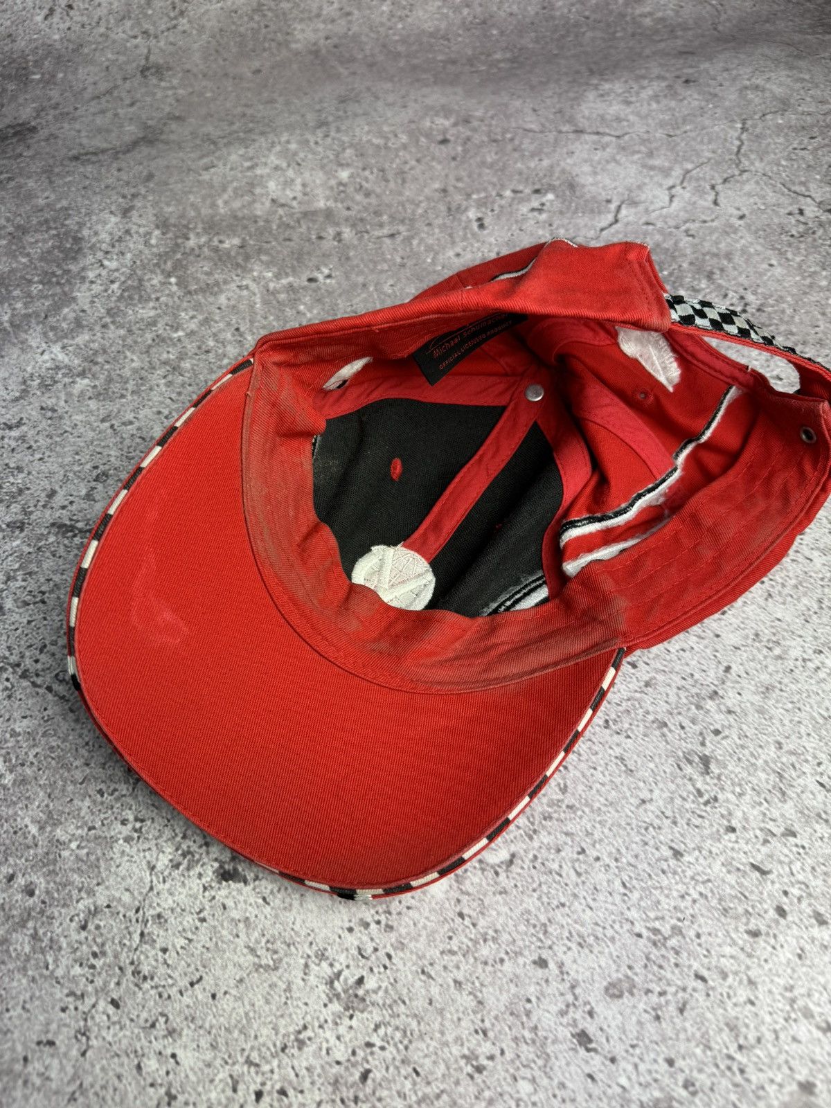 Ferrari × Vintage Michael Schumacher Racing F1 Cap Hat Vintage Size ONE SIZE - 8 Thumbnail