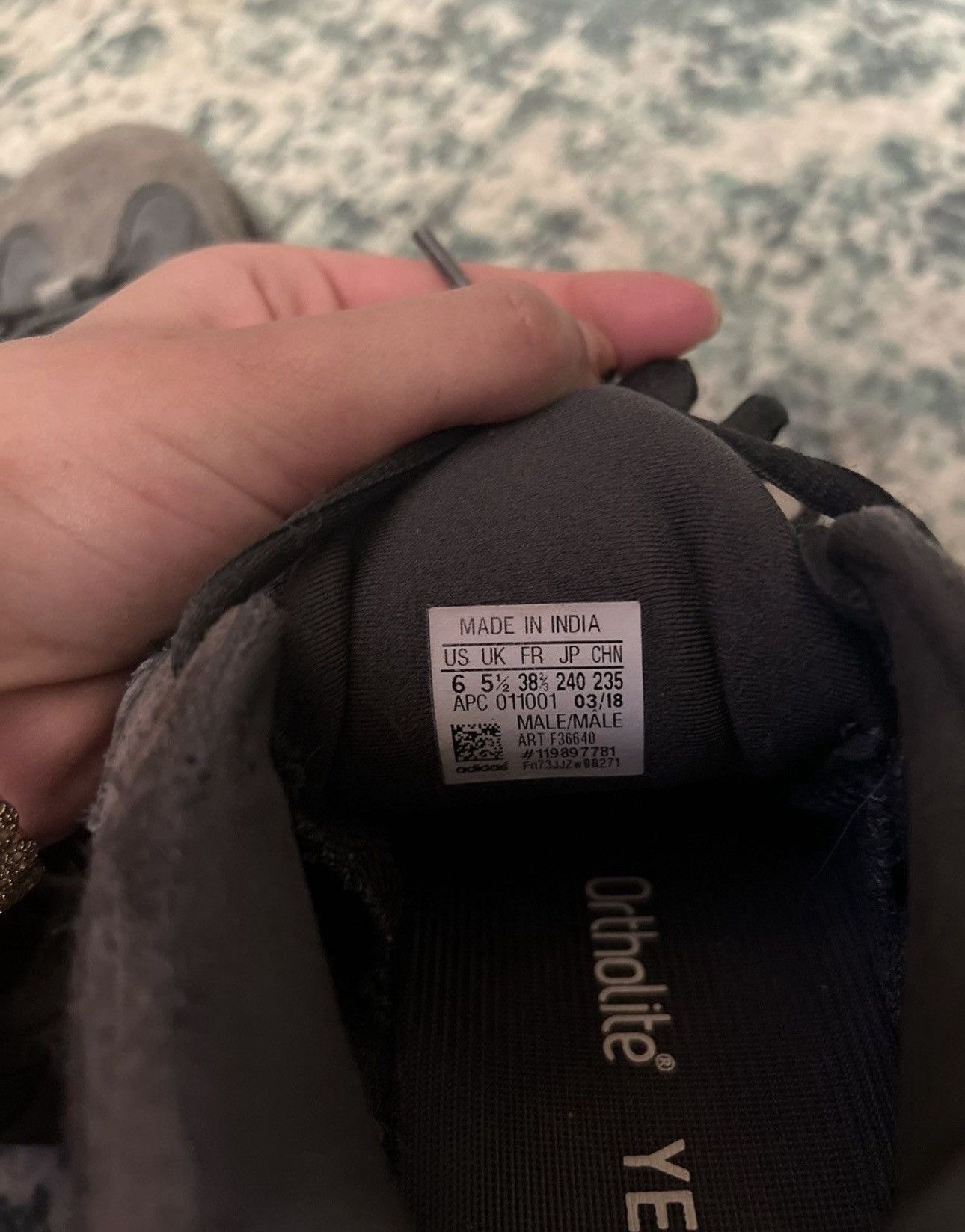 Yeezy Yeezy 500 Utility Black Size US 6 / IT 36 - 6 Thumbnail