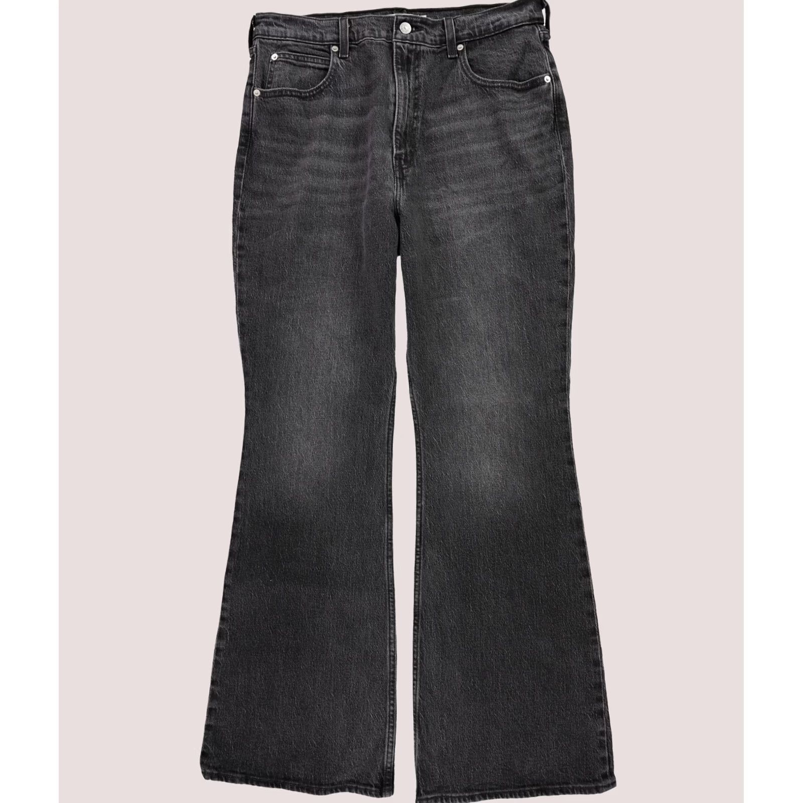 Levi's Levi's Womens 70s High Rise Flare Jeans Black 32 Size 24" / US 00 / IT 34 - 1 Thumbnail
