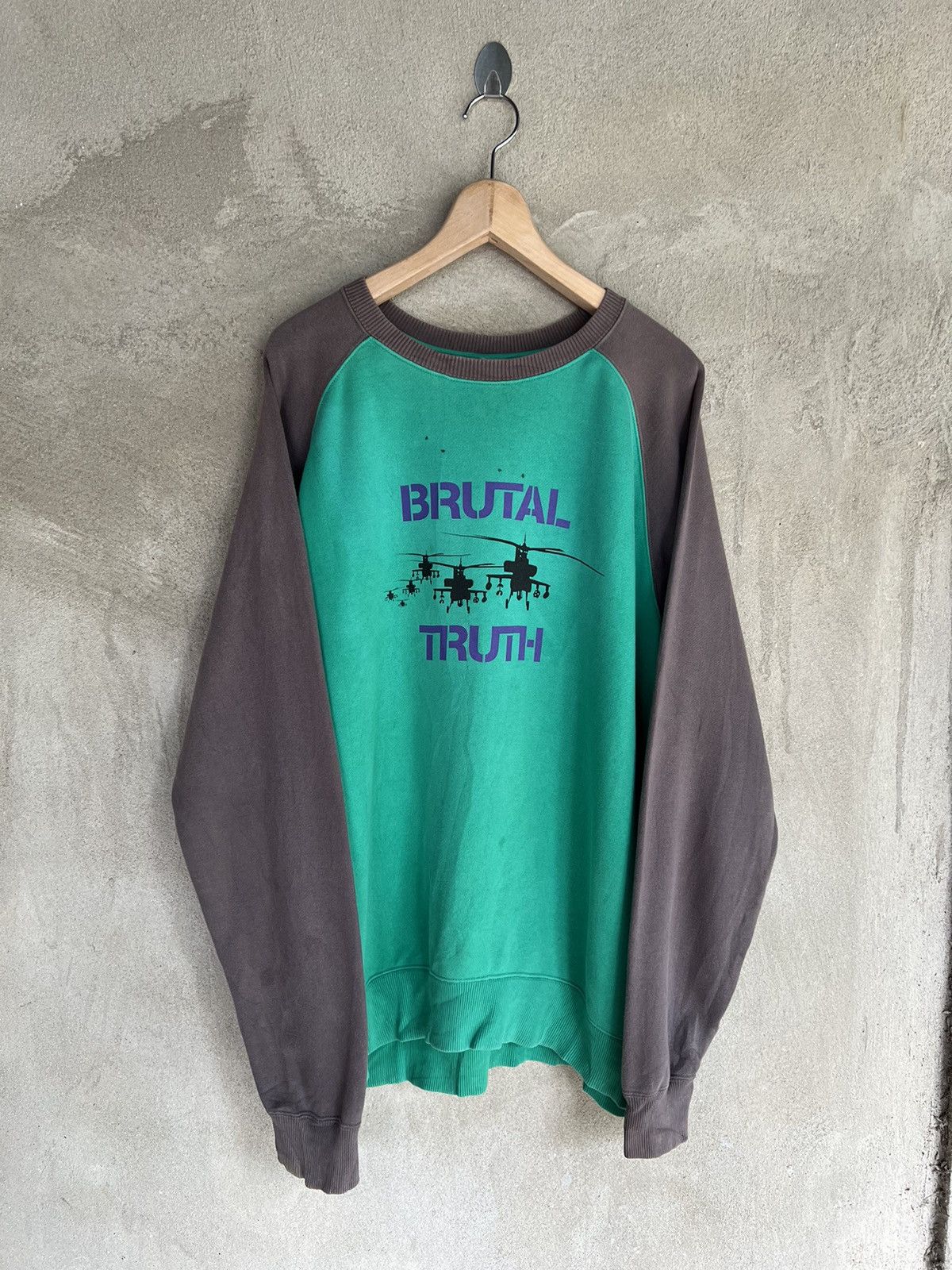 Vintage Vintage Brutal Truth Sweatshirt Size US XL / EU 56 / 4 - 2 Thumbnail