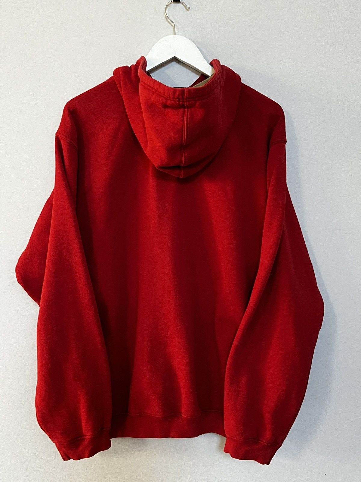 Japanese Brand × Nike Nike hoodie distressed 00s red Size US L / EU 52-54 / 3 - 12 Thumbnail