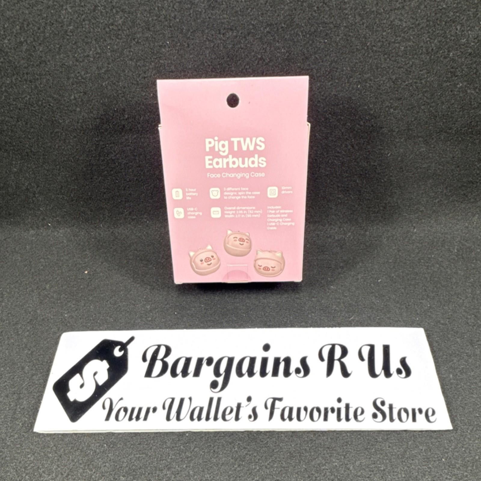 Other Pig TWS Earbuds Wireless In-Ear Bluetooth with Charging Case Size ONE SIZE - 2 Thumbnail