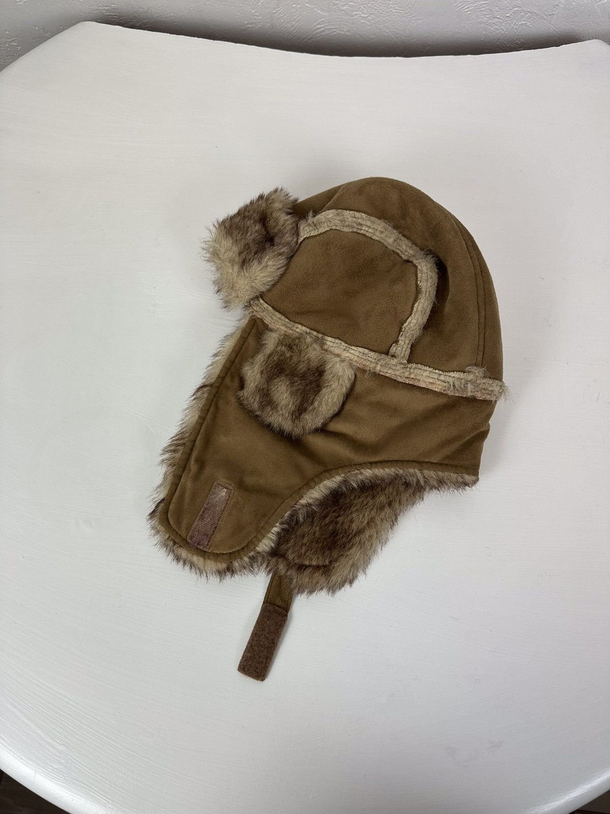 Vintage Ushanka Trapper Hat Furry Mohair Fuzzy Fur Hat Y2K Size ONE SIZE - 5 Thumbnail