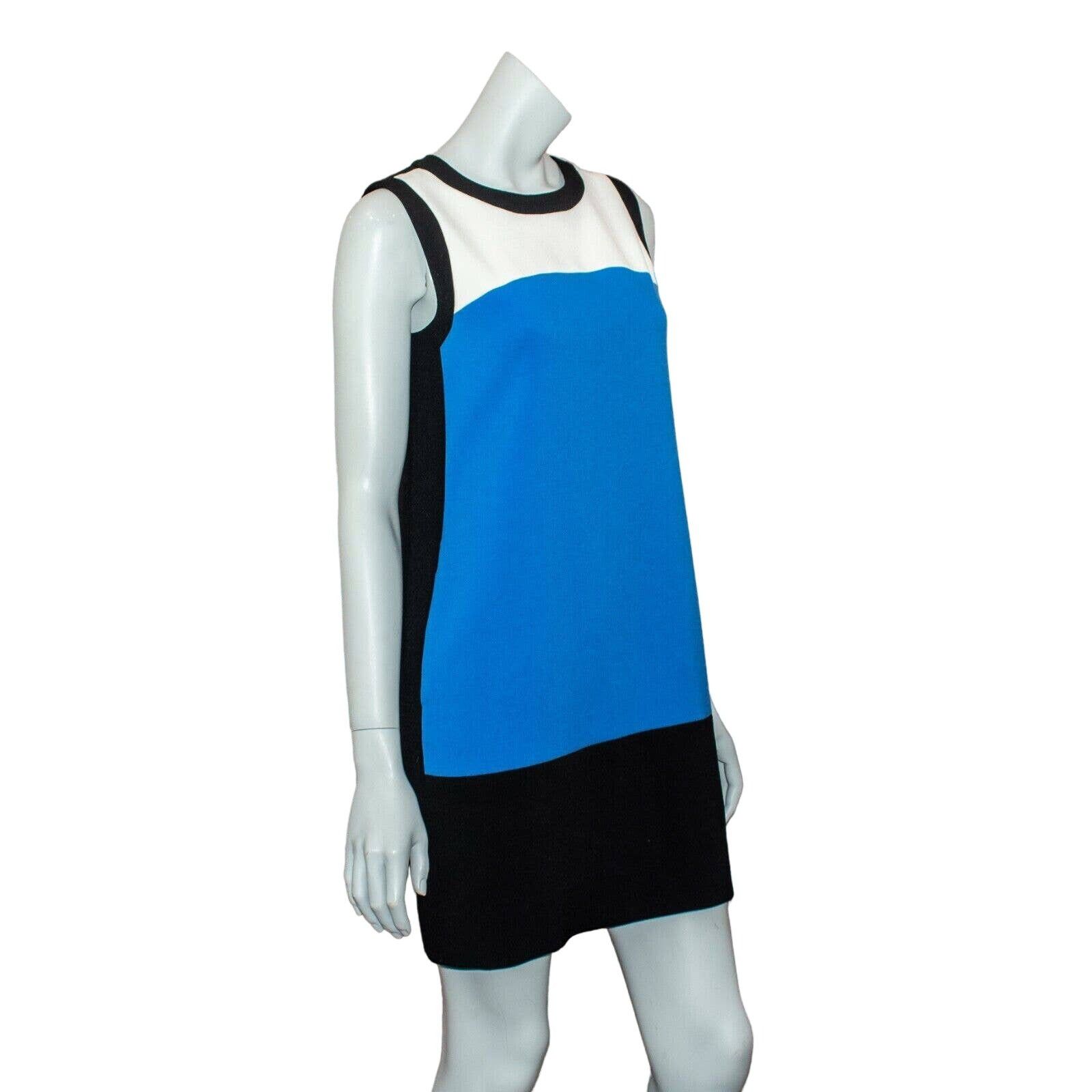 Kate Spade KATE SPADE Maysie Colorblock Shift Dress MOD Blue Black Size S / US 4 / IT 40 - 5 Thumbnail