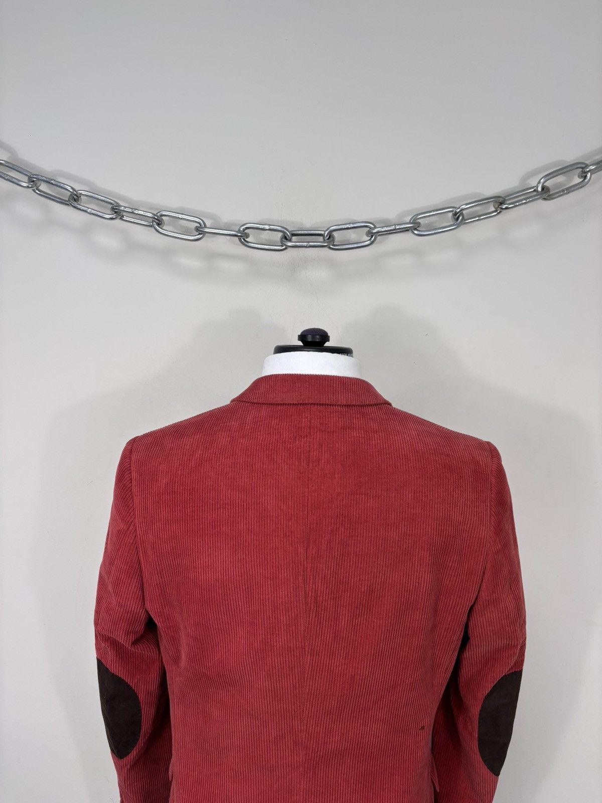 Other UK Holland Esquire Men’s Red Corduroy Blazer Jacket Sport Coat Size 38R - 13 Thumbnail