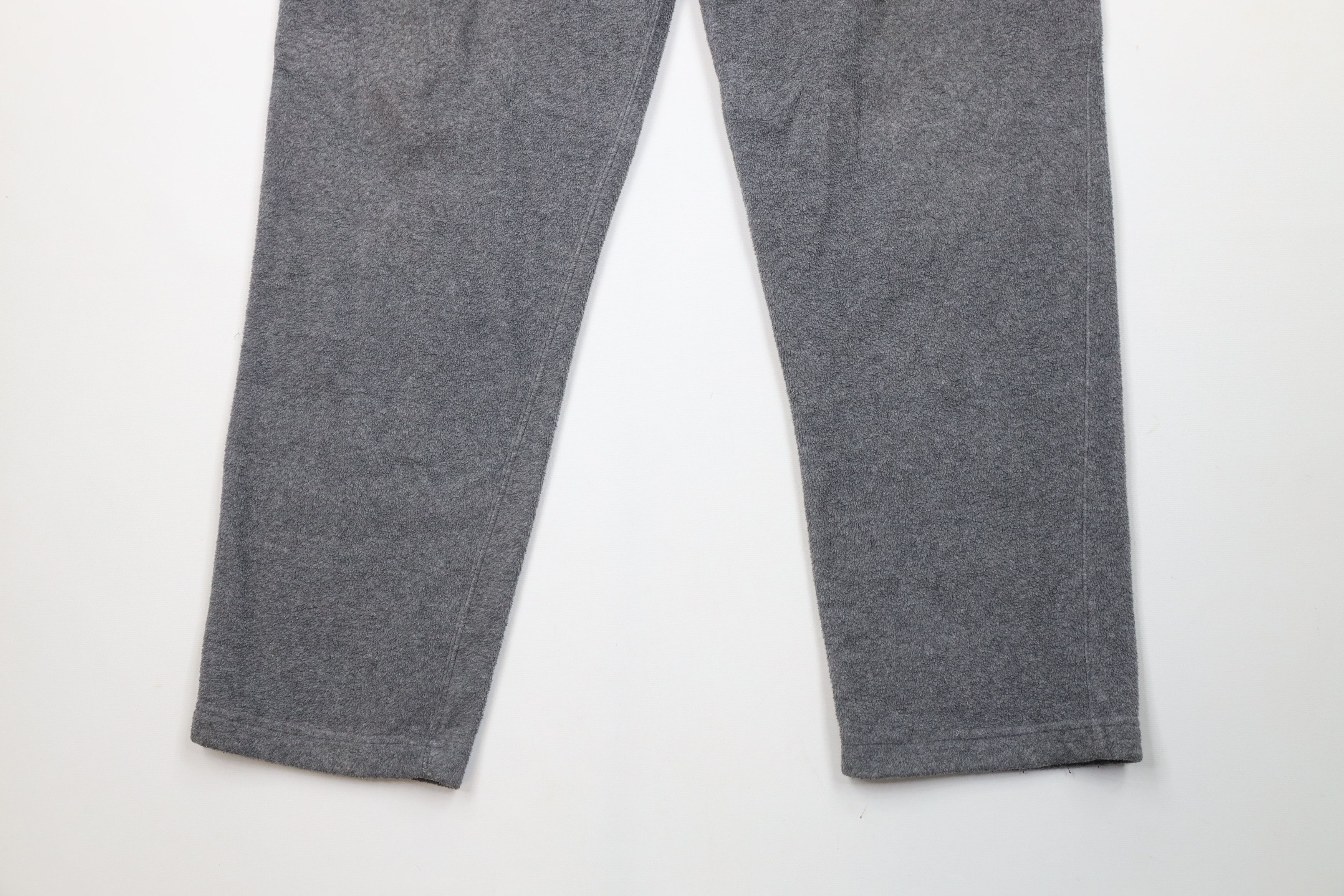 Gap × Vintage Vintage 90s Gap Wide Leg Fleece Sweatpants Pants Gray USA Size US 38 / EU 54 - 4 Thumbnail