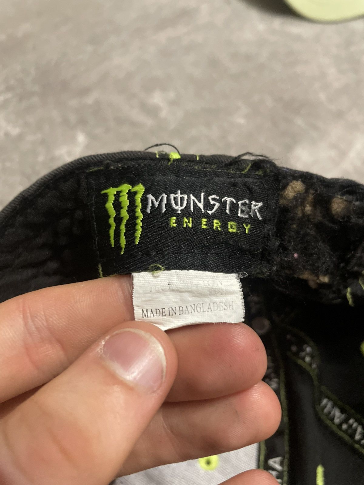 Vintage × Yamaha Vintage Yamaha Monster Energy Racing Distressed Cap Size ONE SIZE - 11 Thumbnail