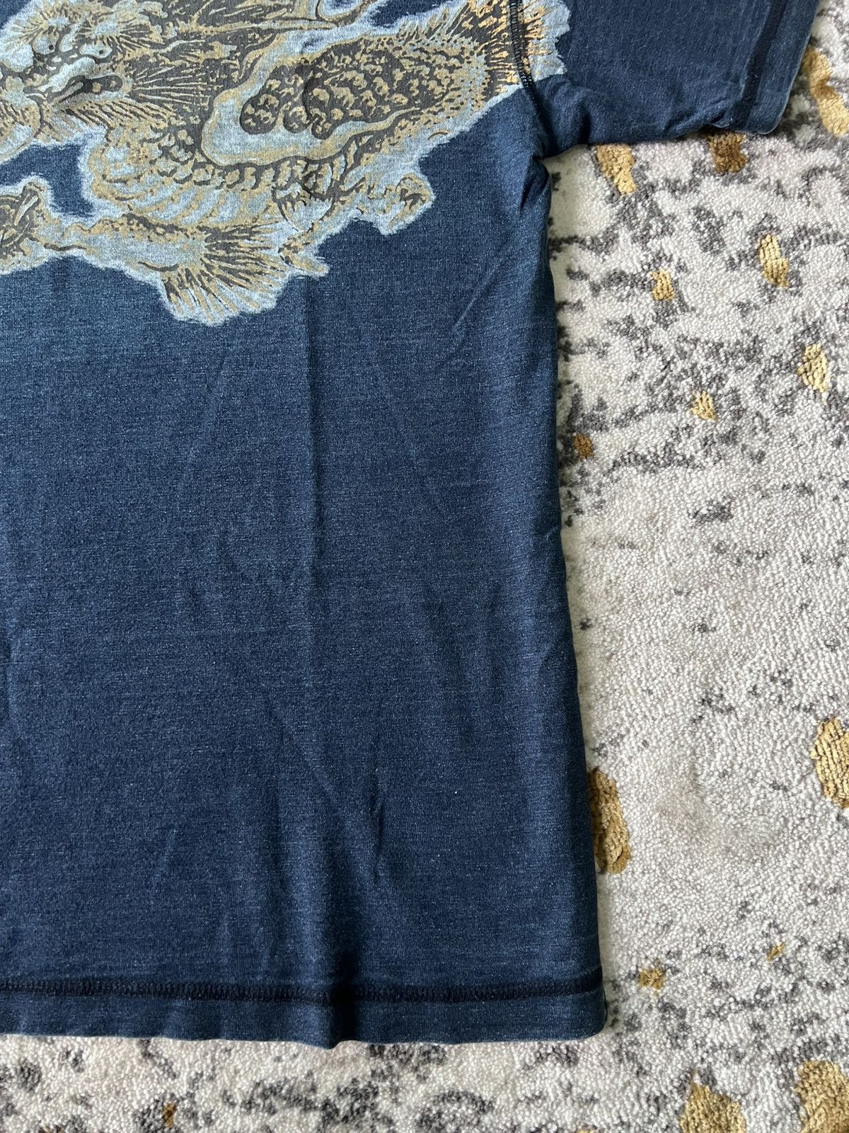 45rpm × Eternal × Indigo Eternal indigo denim dragon t shirt Size US M / EU 48-50 / 2 - 3 Thumbnail