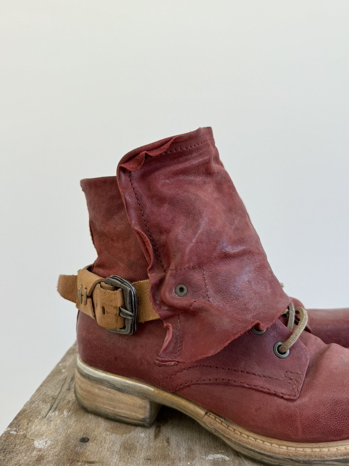 A.S.98 A.S. 98 If Six Was Nine Style Leather Boots Avant Garde Size US 7 / IT 37 - 5 Thumbnail