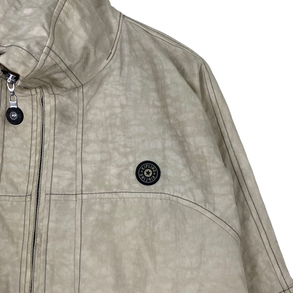 Japanese Brand Kipling windbreaker jacket hoodie Size US L / EU 52-54 / 3 - 7 Thumbnail