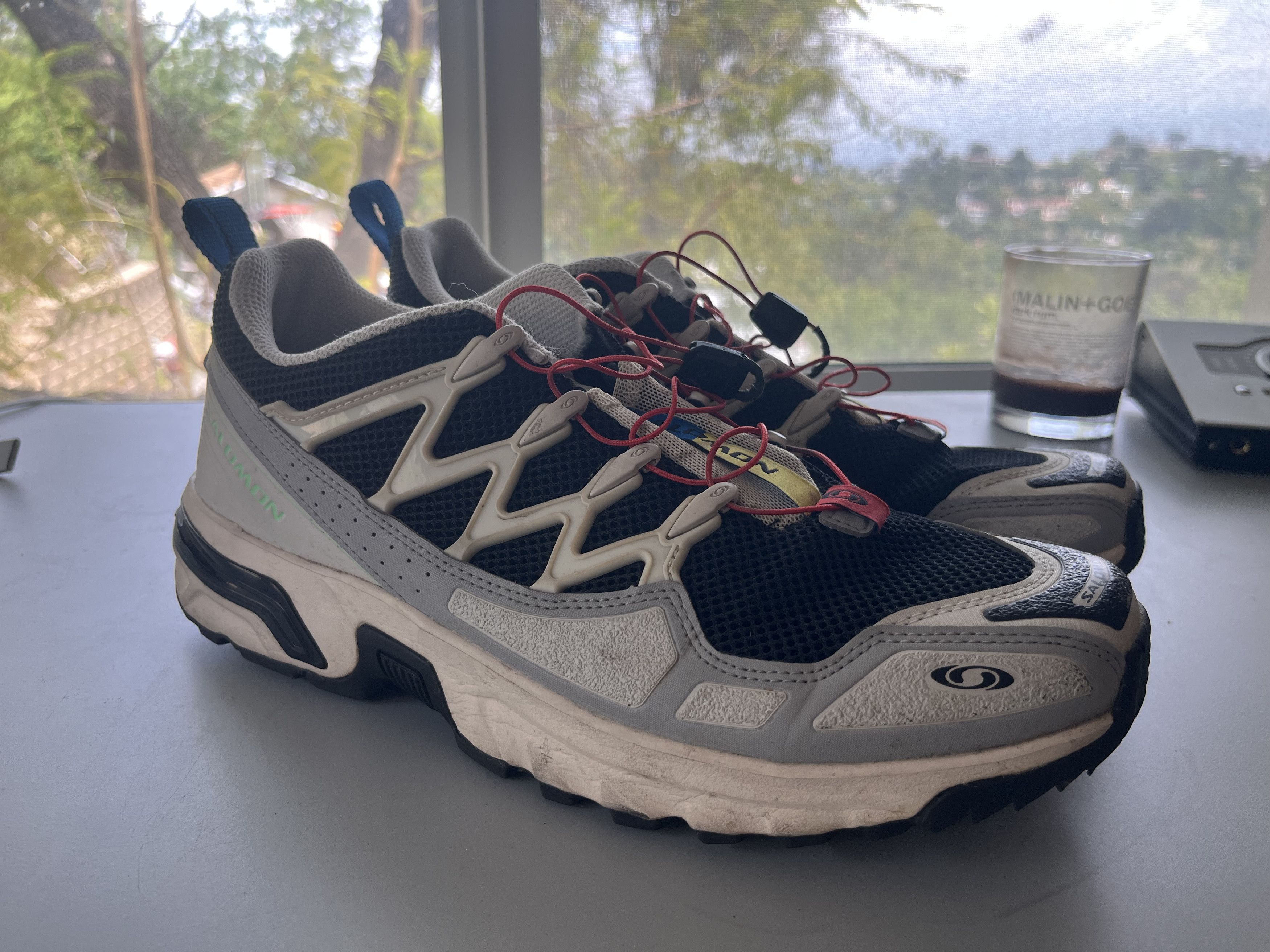 Salomon Salomon ACS+ OG Black Lunar Rock Alloy Size US 12 / EU 45 - 4 Thumbnail