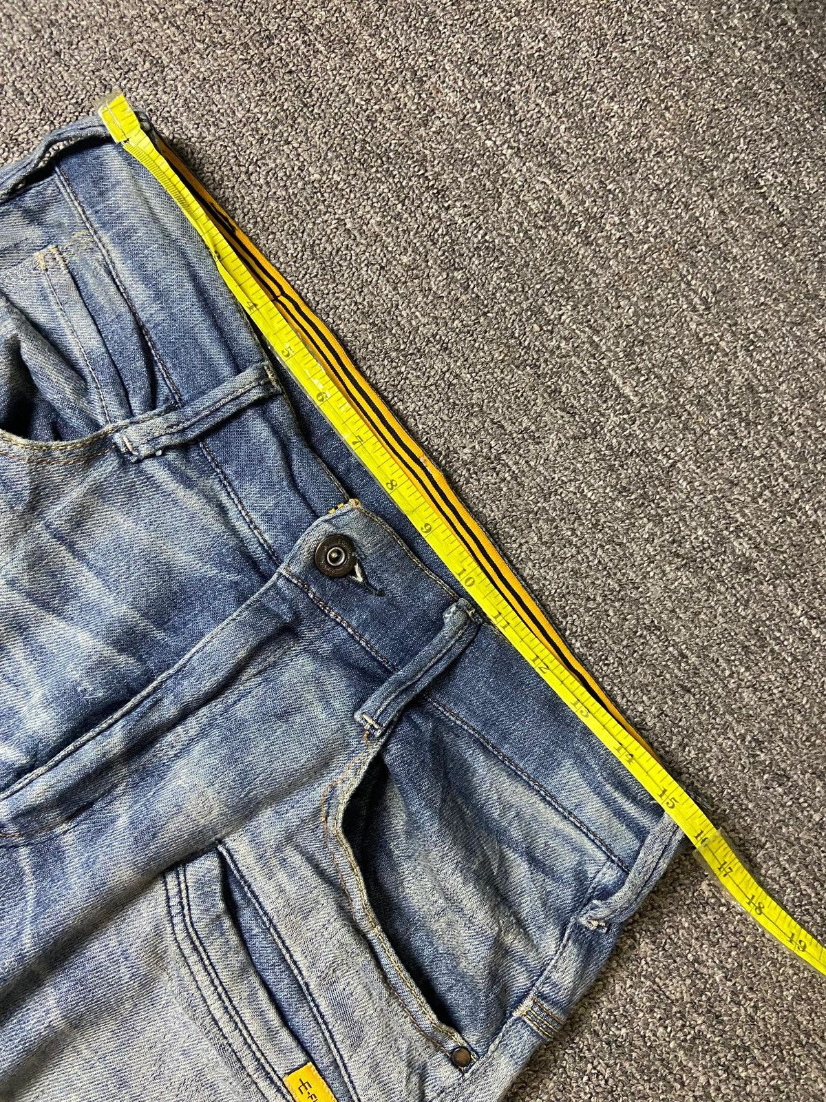 Edwin × Vintage Vintage EDWIN Regular Fit Distressed Denim Jeans (123) Size US 32 / EU 48 - 6 Thumbnail