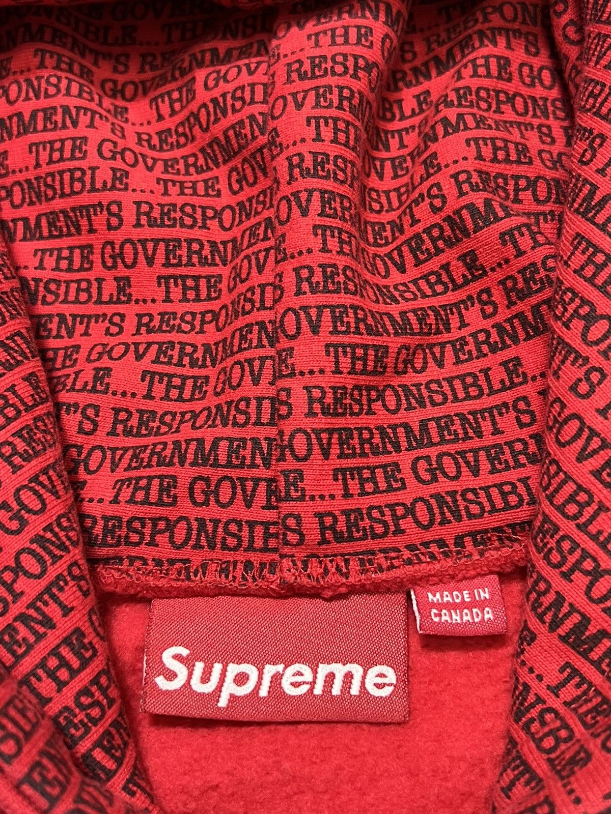 Public Enemy × Supreme Supreme - Public Enemy - F/W 06’ - Full Zip Hoodie Size US XL / EU 56 / 4 - 15 Thumbnail