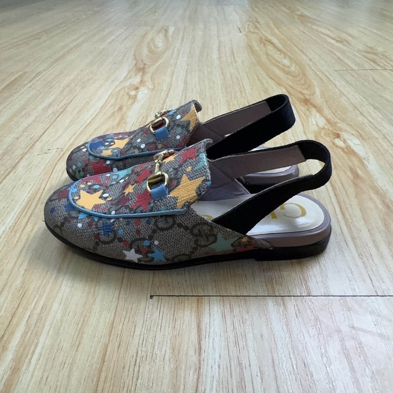 Gucci Gucci Colorful Star Pattern Children's Slippers 0079 Size US 5 / EU 37 - 1 Thumbnail