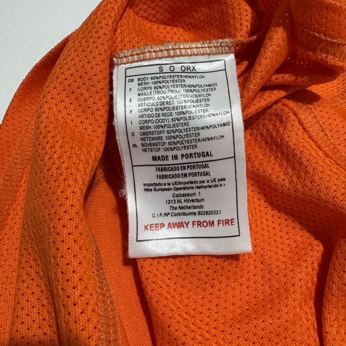 Nike × Vintage Nike Netherlands Vintage Home 2000/01 Football Soccer Jersey Size US L / EU 52-54 / 3 - 6 Thumbnail