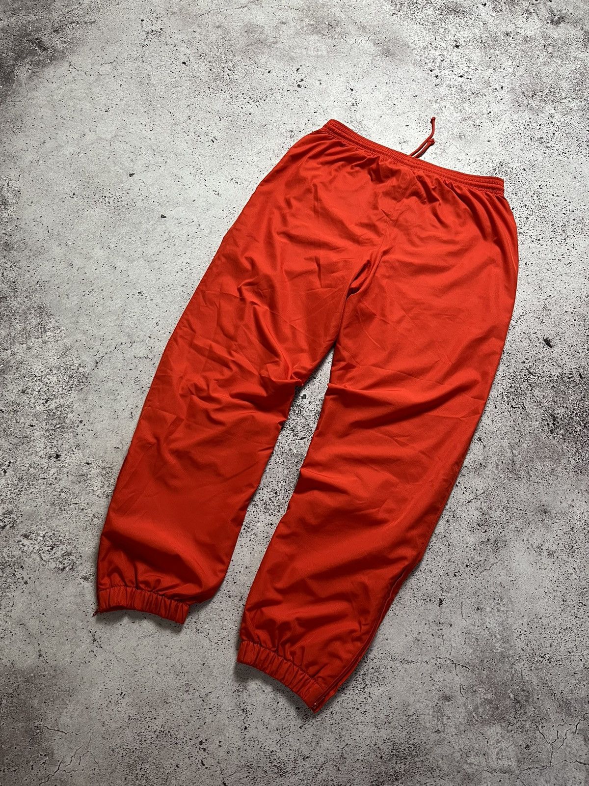 Lacoste Vintage Y2K Men’s Lacoste Orange Nylon Joggers Pants Size US 32 / EU 48 - 7 Thumbnail