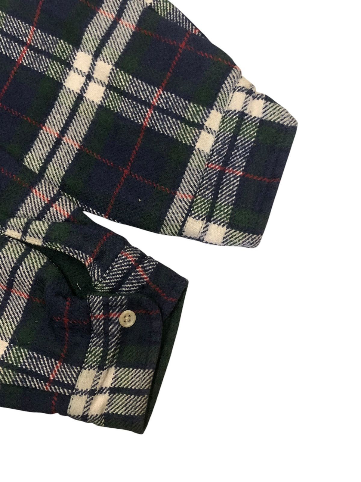 Japanese Brand Vintage LL Bean Plaid Sweater Size US S / EU 44-46 / 1 - 7 Thumbnail