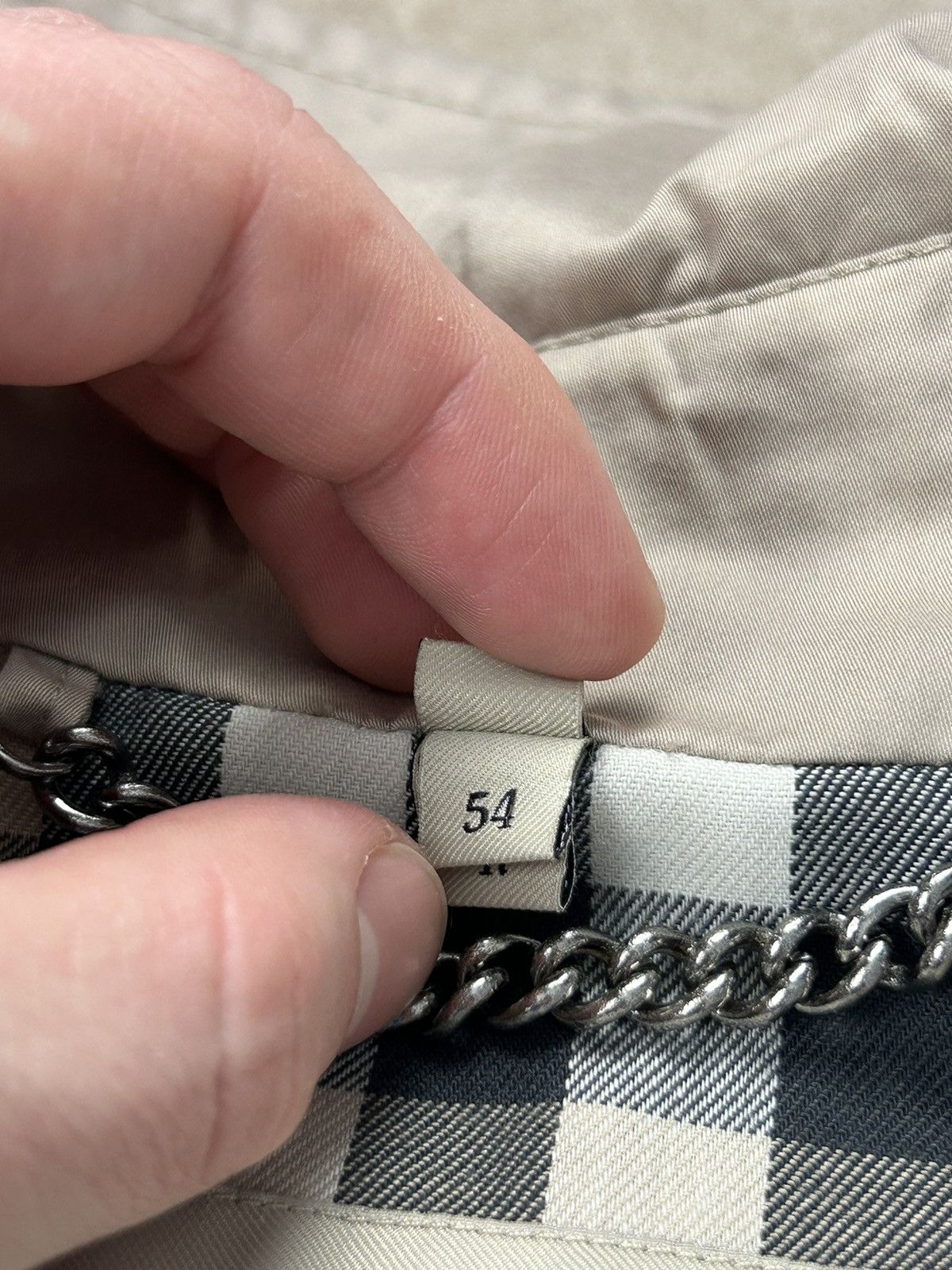 Burberry Burberry Novacheck Trench Coat Jacket size-54 Size US L / EU 52-54 / 3 - 20 Thumbnail