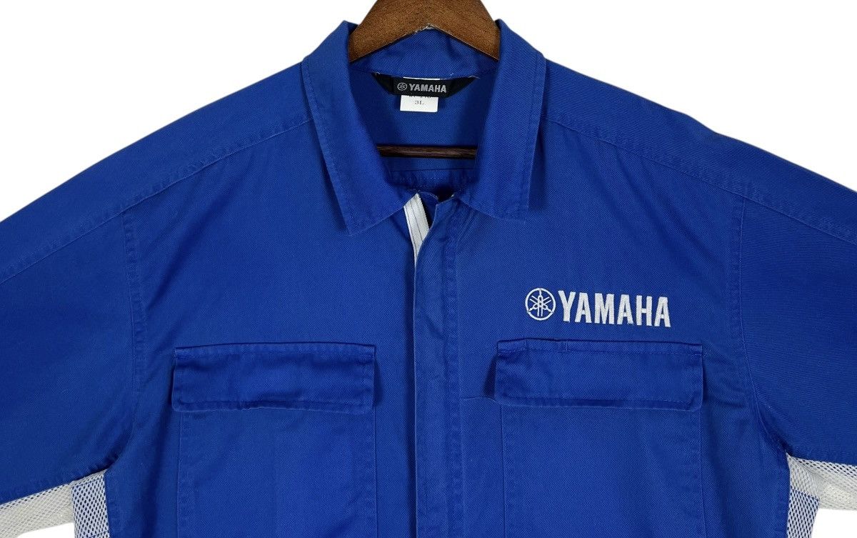 Yamaha Vintage Yamaha Valentino Rossi R1 Racing Mechanic Jumpsuit Size US 41 - 5 Thumbnail