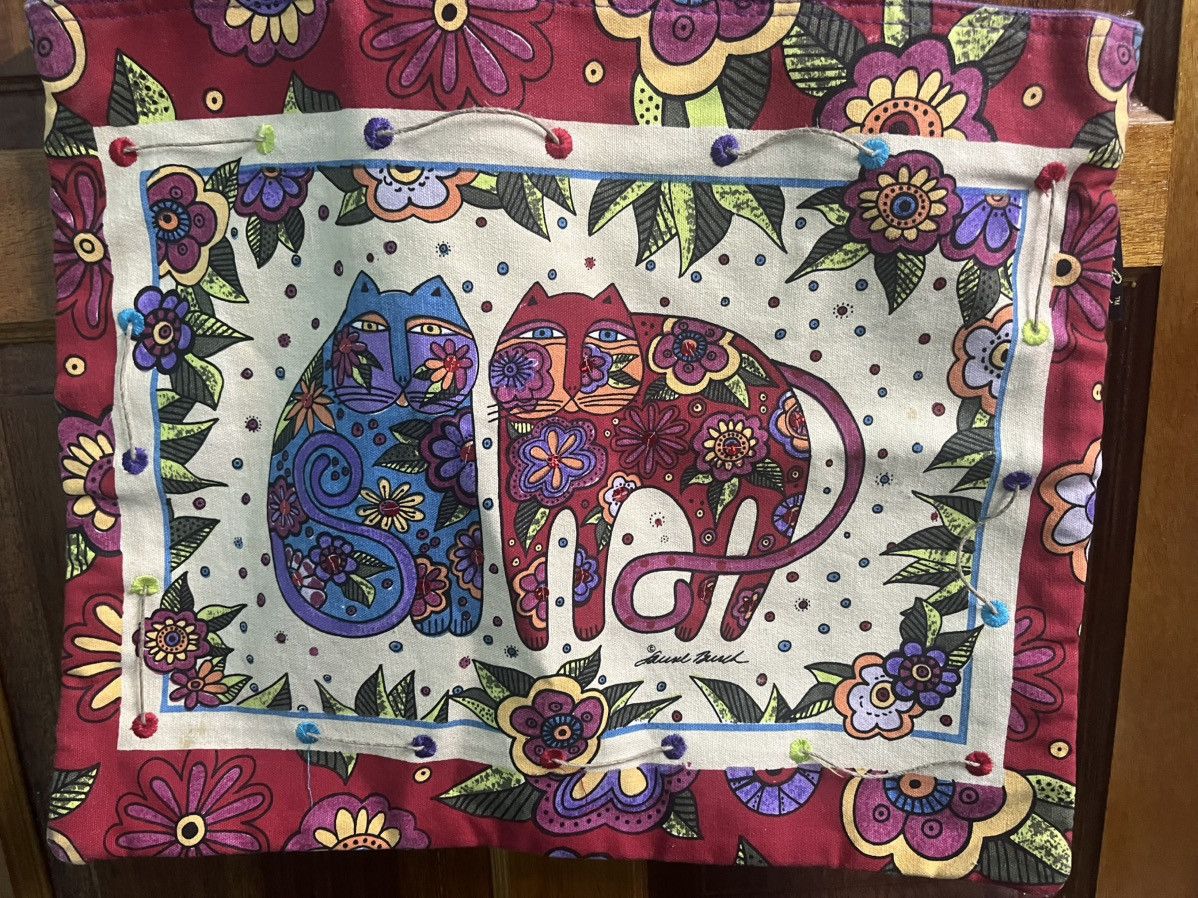 Other Laurel Burch Tote Bag Cat Design Size ONE SIZE - 2 Thumbnail