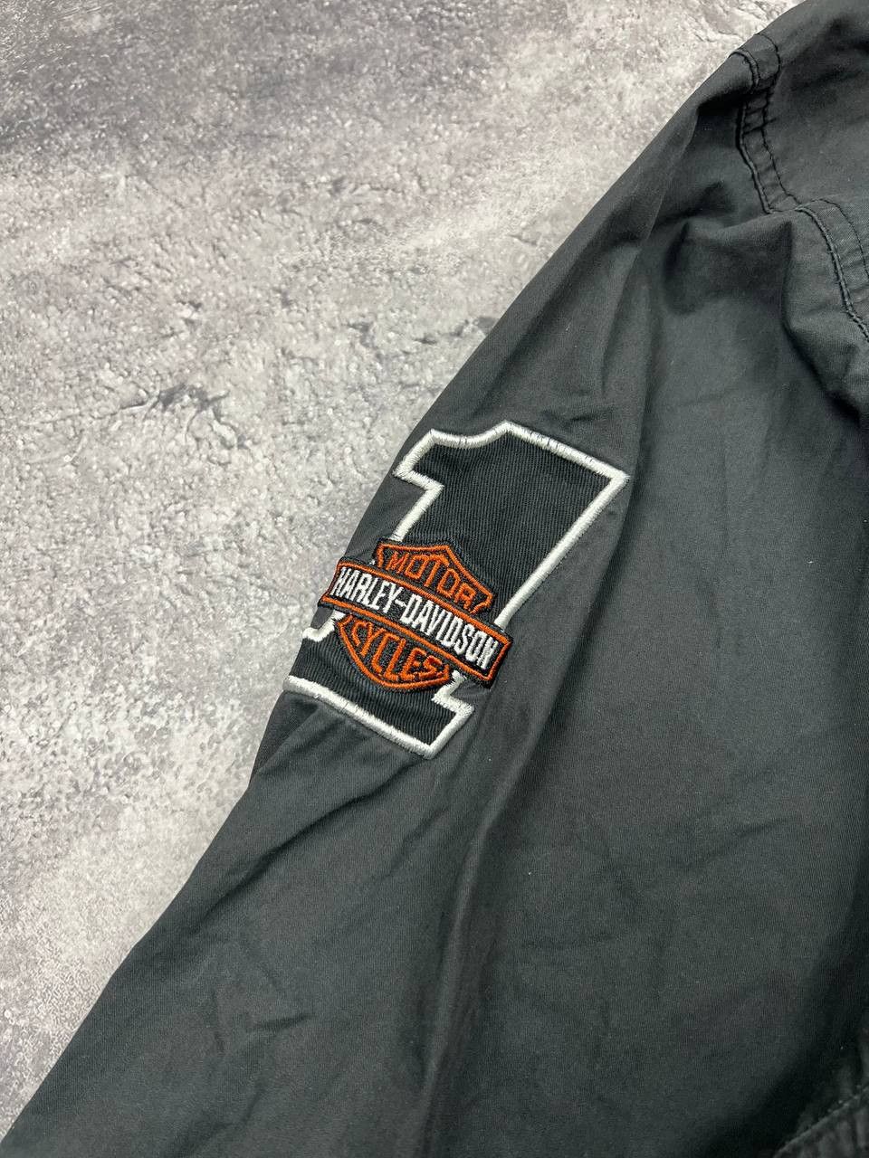 Harley Davidson Vinatge Harley Davidson Long Sleeve Button Up Shirt Racing Size US XL / EU 56 / 4 - 5 Thumbnail