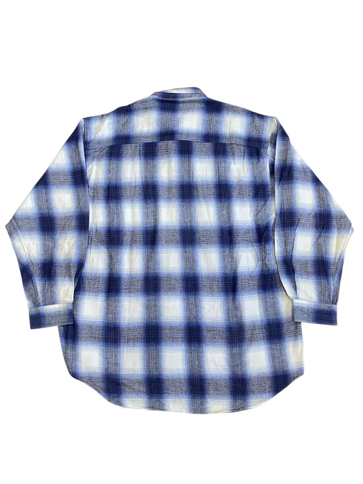 Japanese Brand Downings Flanel Wool Tartan Button-Up Size US L / EU 52-54 / 3 - 4 Thumbnail
