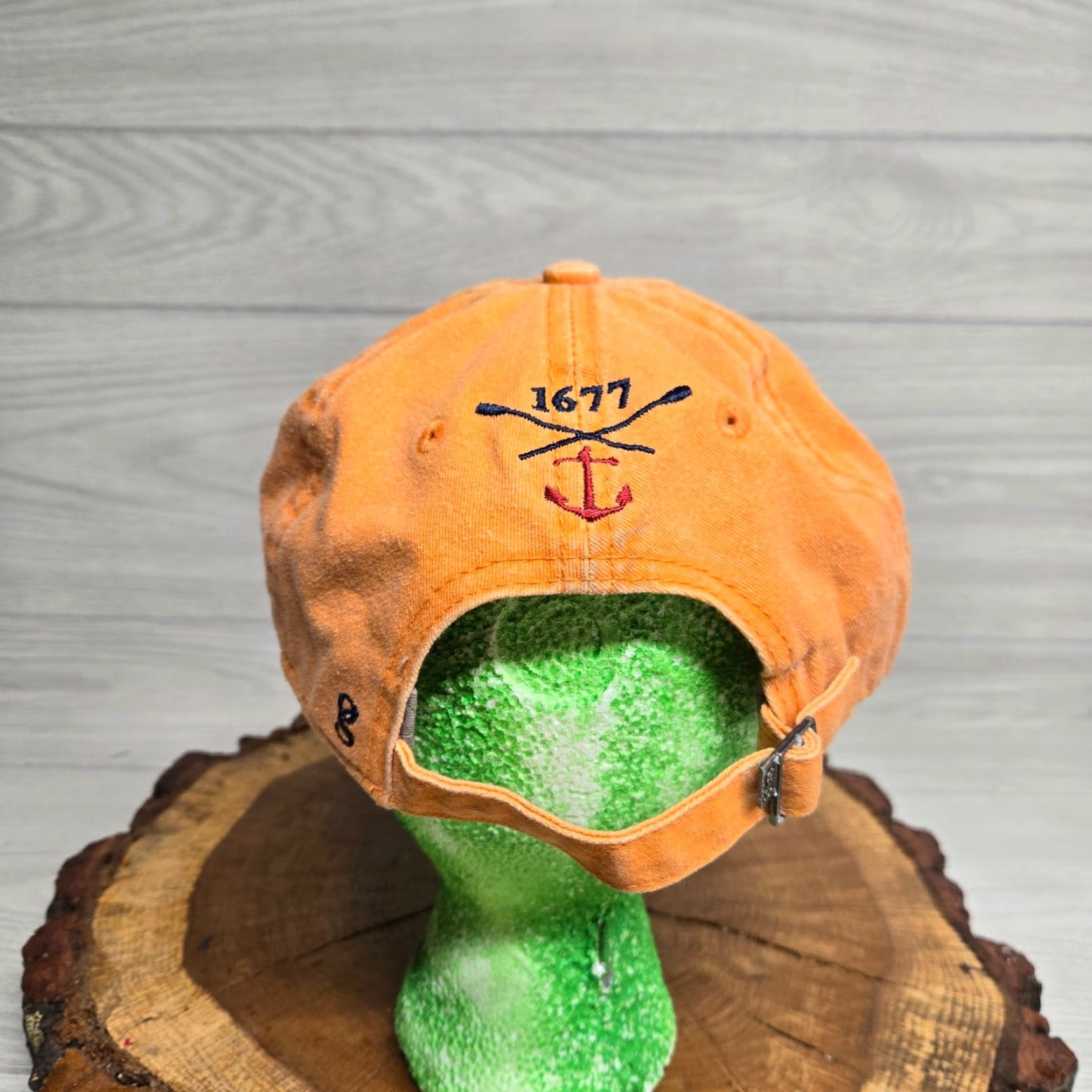 Vintage Vintage St. Michael's College Embroidered Orange Canvas Baseball Cap Adjustable Unisex Adults Size ONE SIZE - 3 Thumbnail