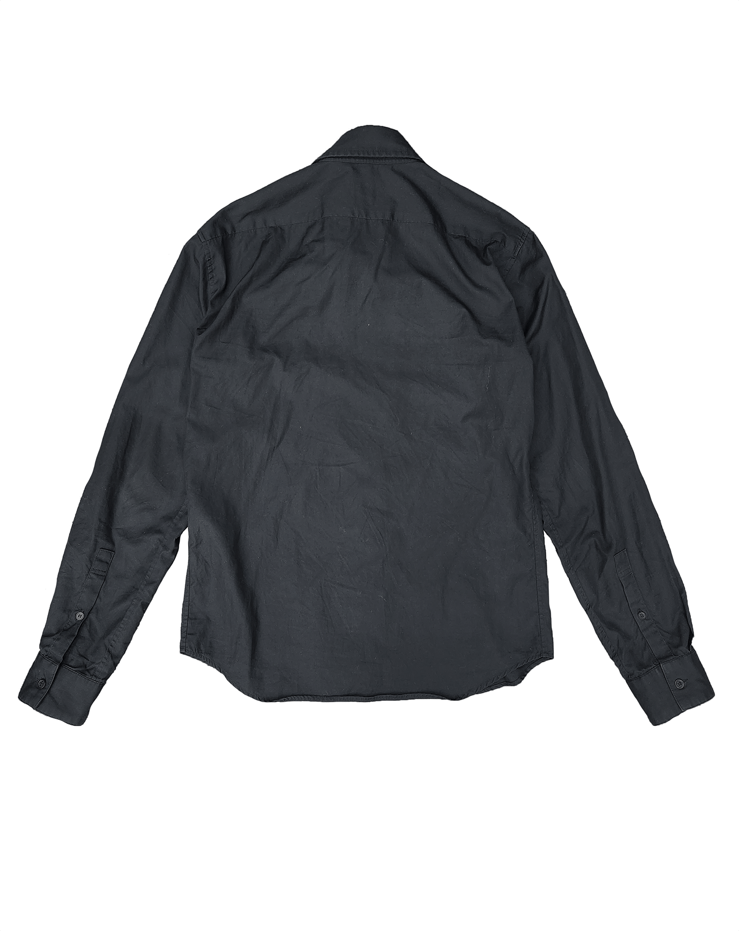 Yohji Yamamoto Yohji Yamamoto Costume D'Homme Black Shirt Size US M / EU 48-50 / 2 - 2 Thumbnail