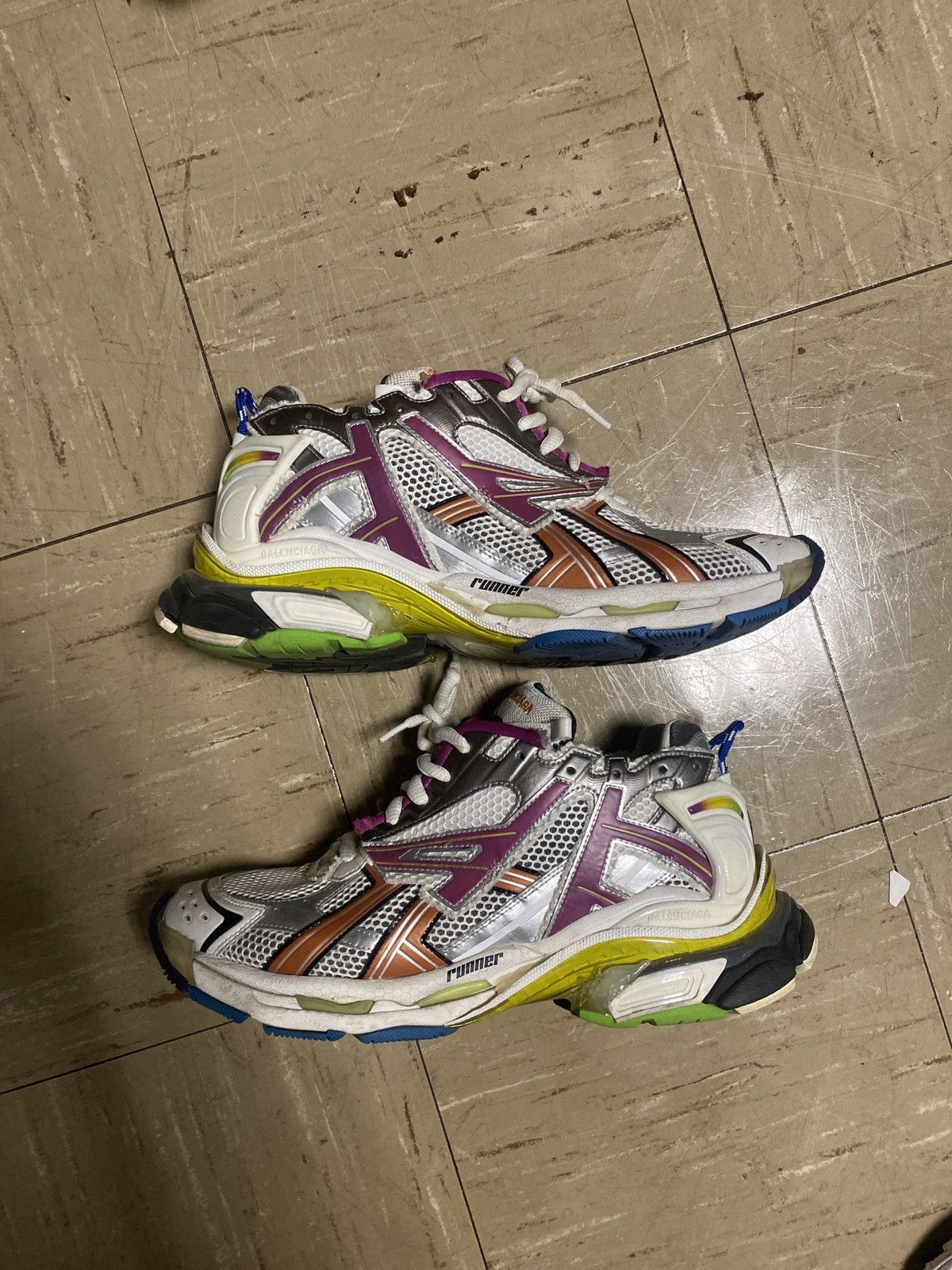 Balenciaga Runner Multicolor Grailed