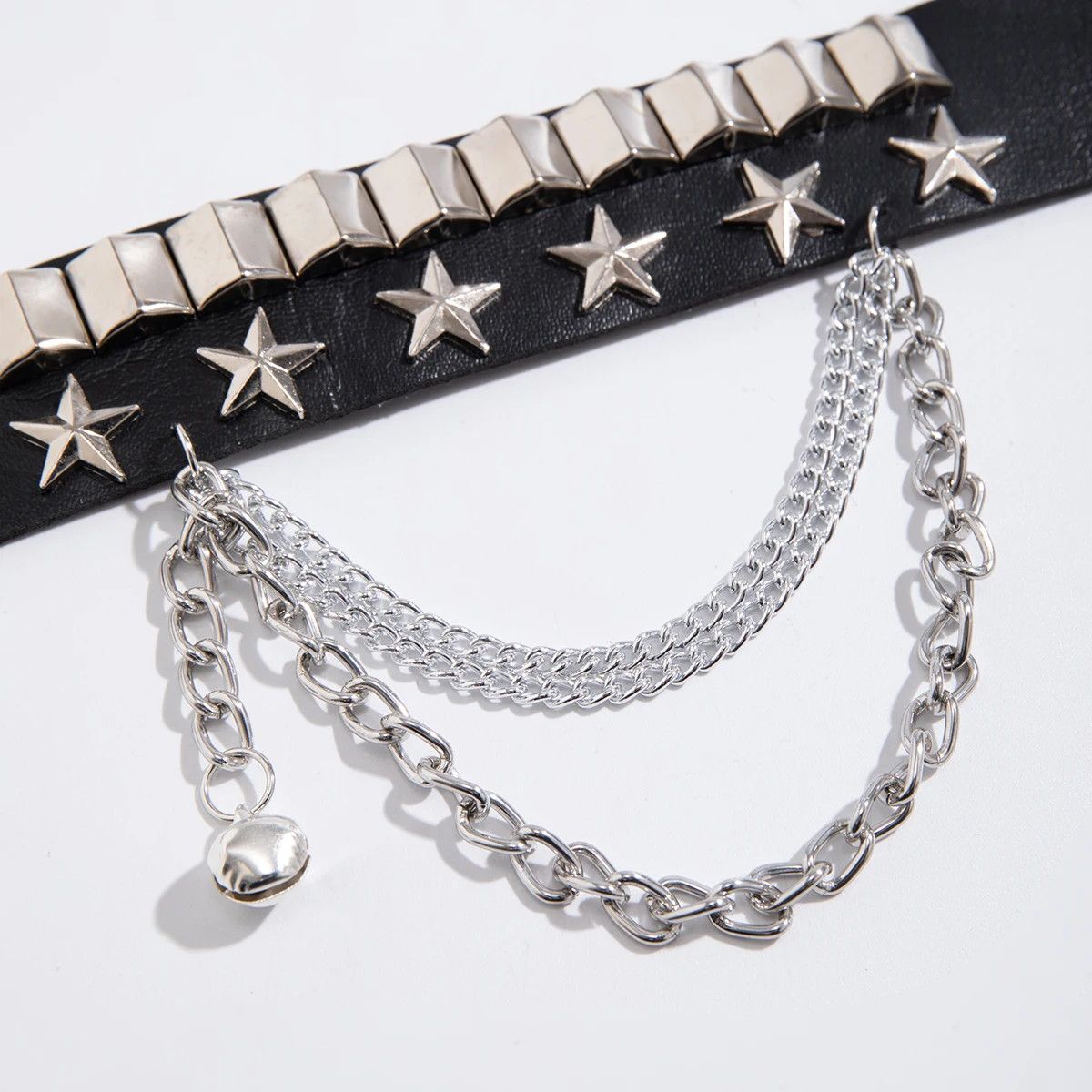 Jewelry Star Cuban Long Chain Tassel Bracelet Size ONE SIZE - 5 Thumbnail