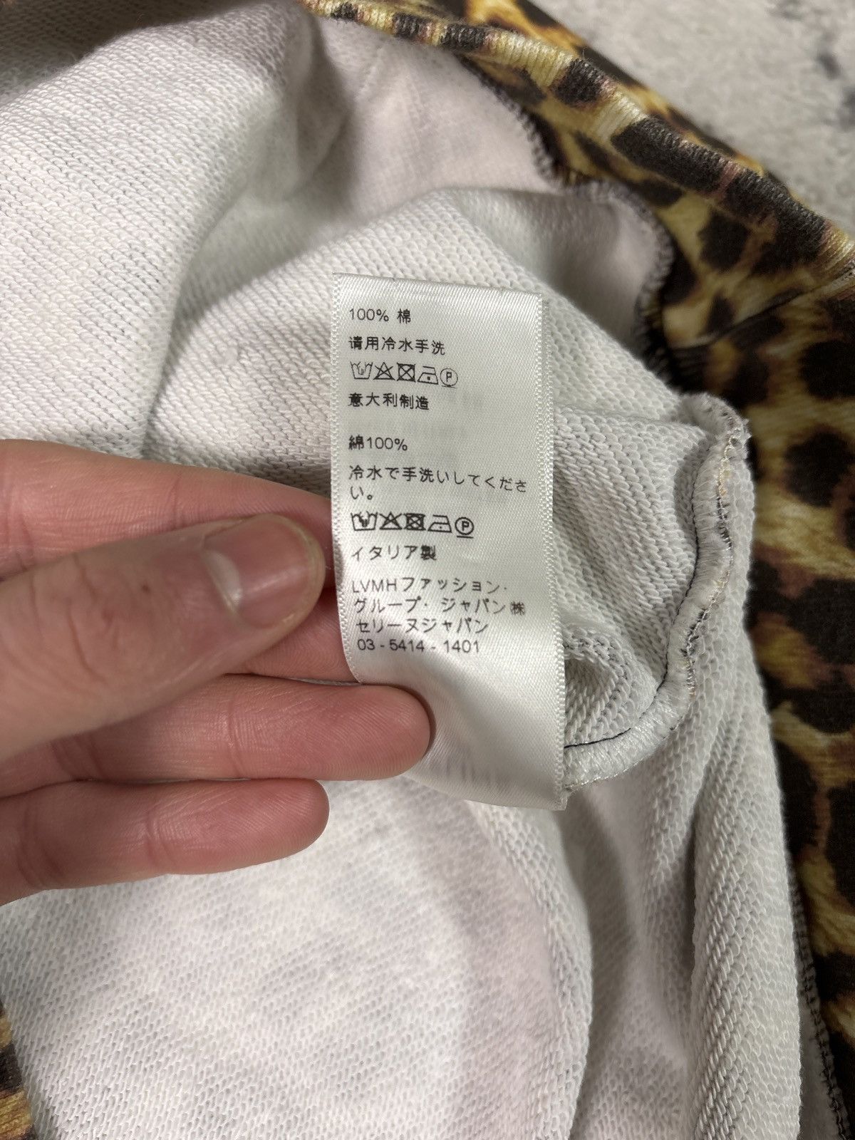 Celine CELINE CHEETAH PRINT HOODIE Size US S / EU 44-46 / 1 - 6 Thumbnail