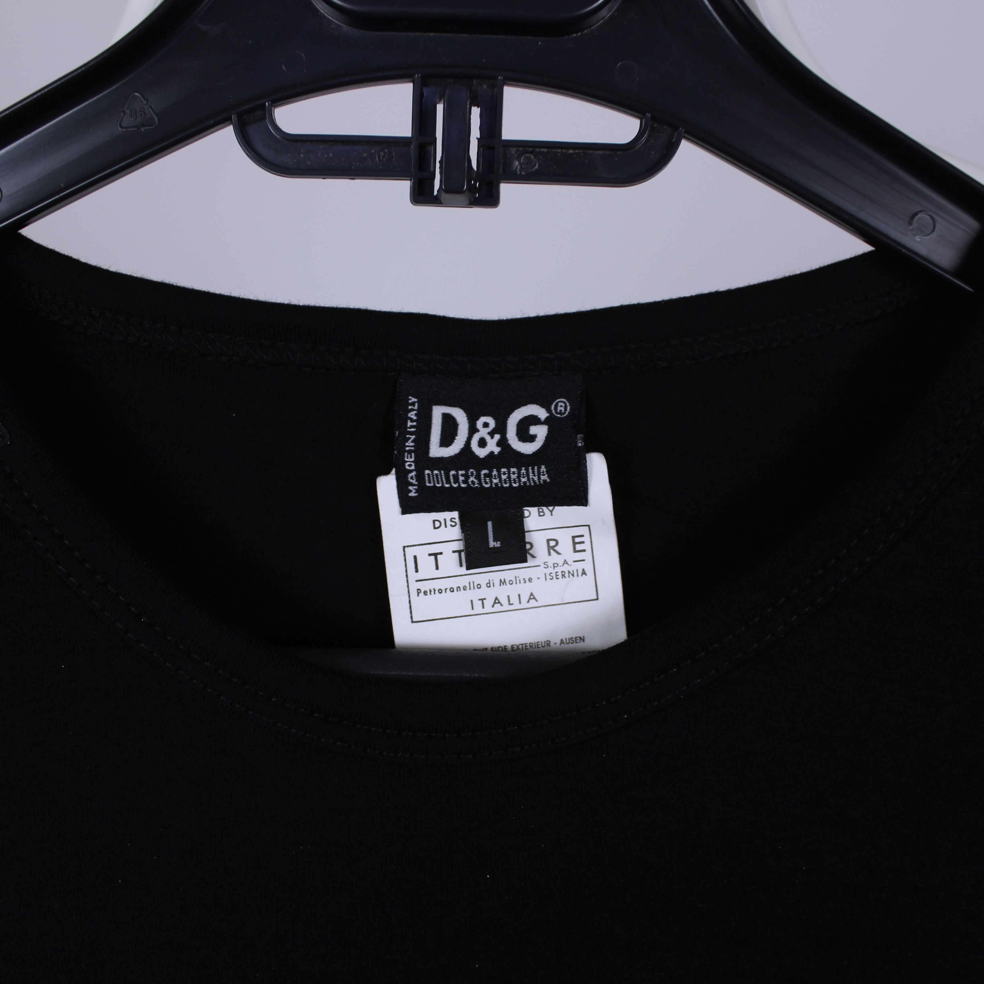 Dolce & Gabbana Dolce Gabbana t shirt men Virgin centr logo M L black Size L / US 10 / IT 46 - 4 Thumbnail