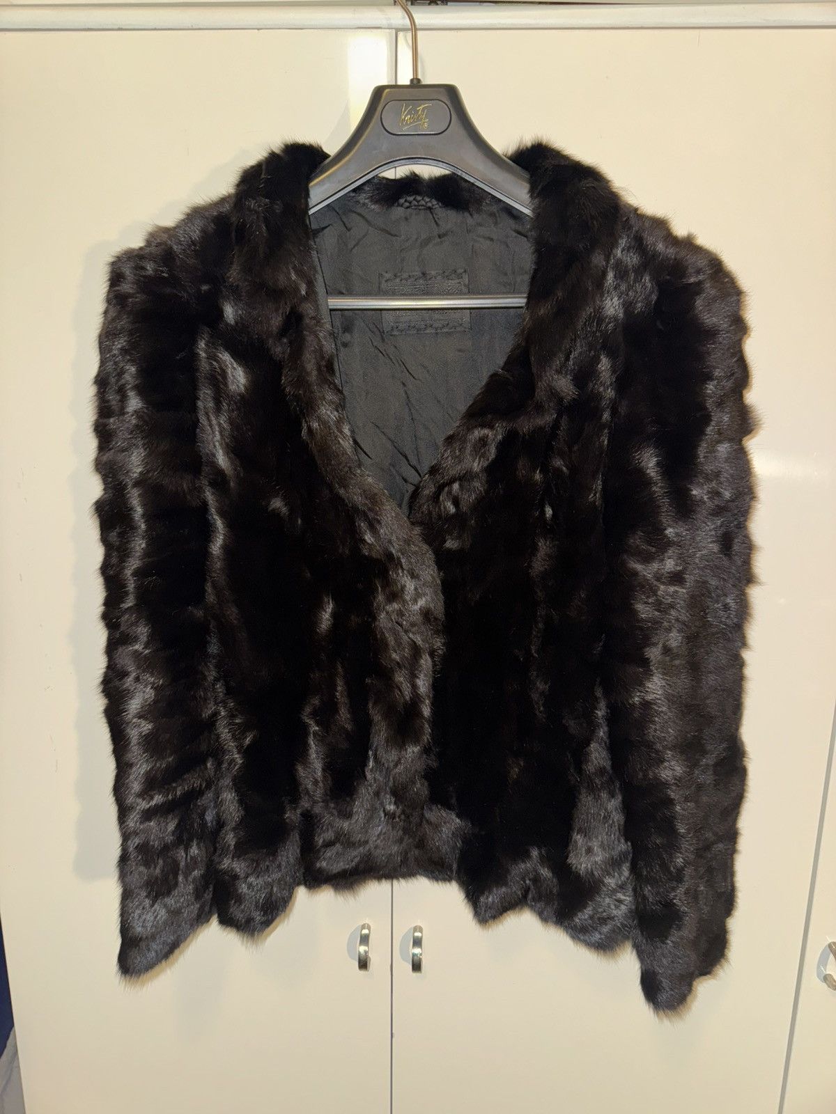 Vintage PELZ-Matthiessen short rabbit fur coat