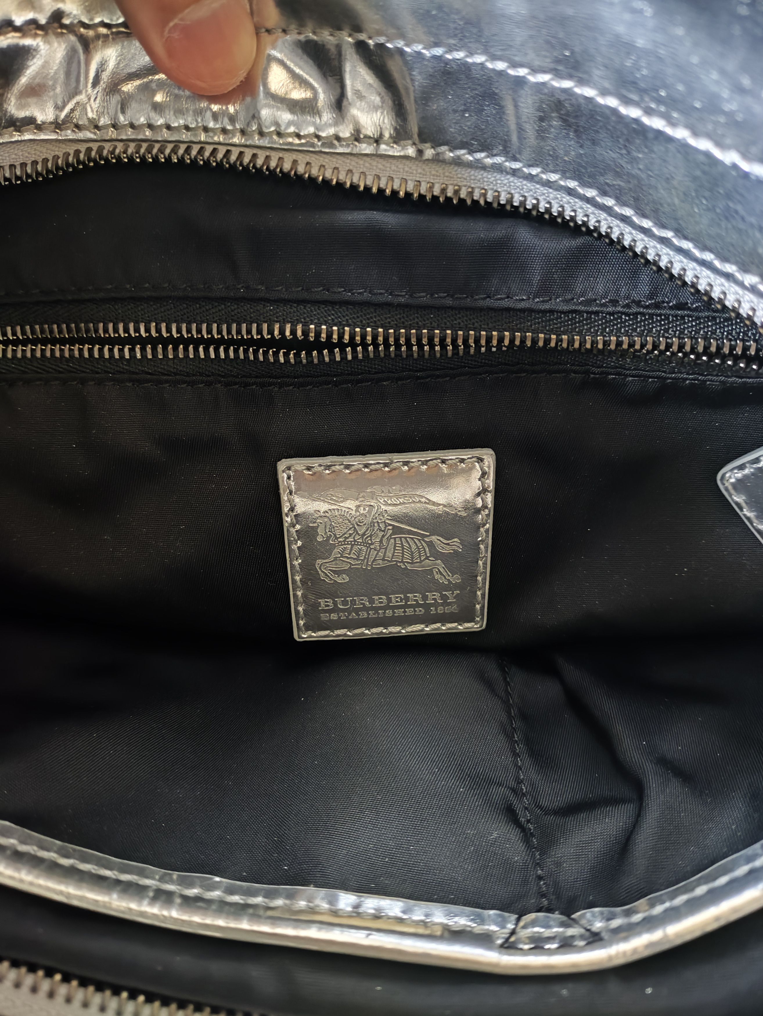 Burberry Archive Metal sheet silver handbag Size ONE SIZE - 4 Thumbnail