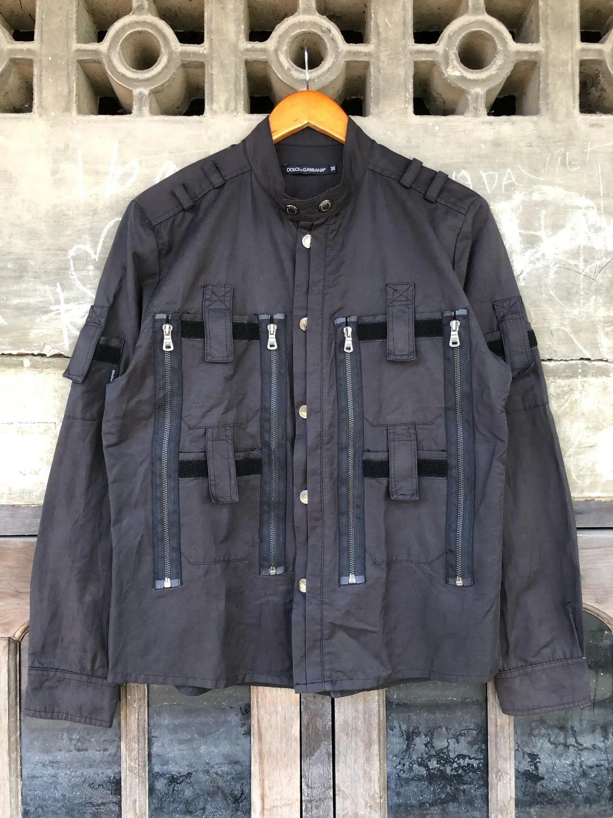 Dolce & Gabbana S/S 08 Dolce & Gabbana Multipocket Military Shirt Size US M / EU 48-50 / 2 - 2 Thumbnail