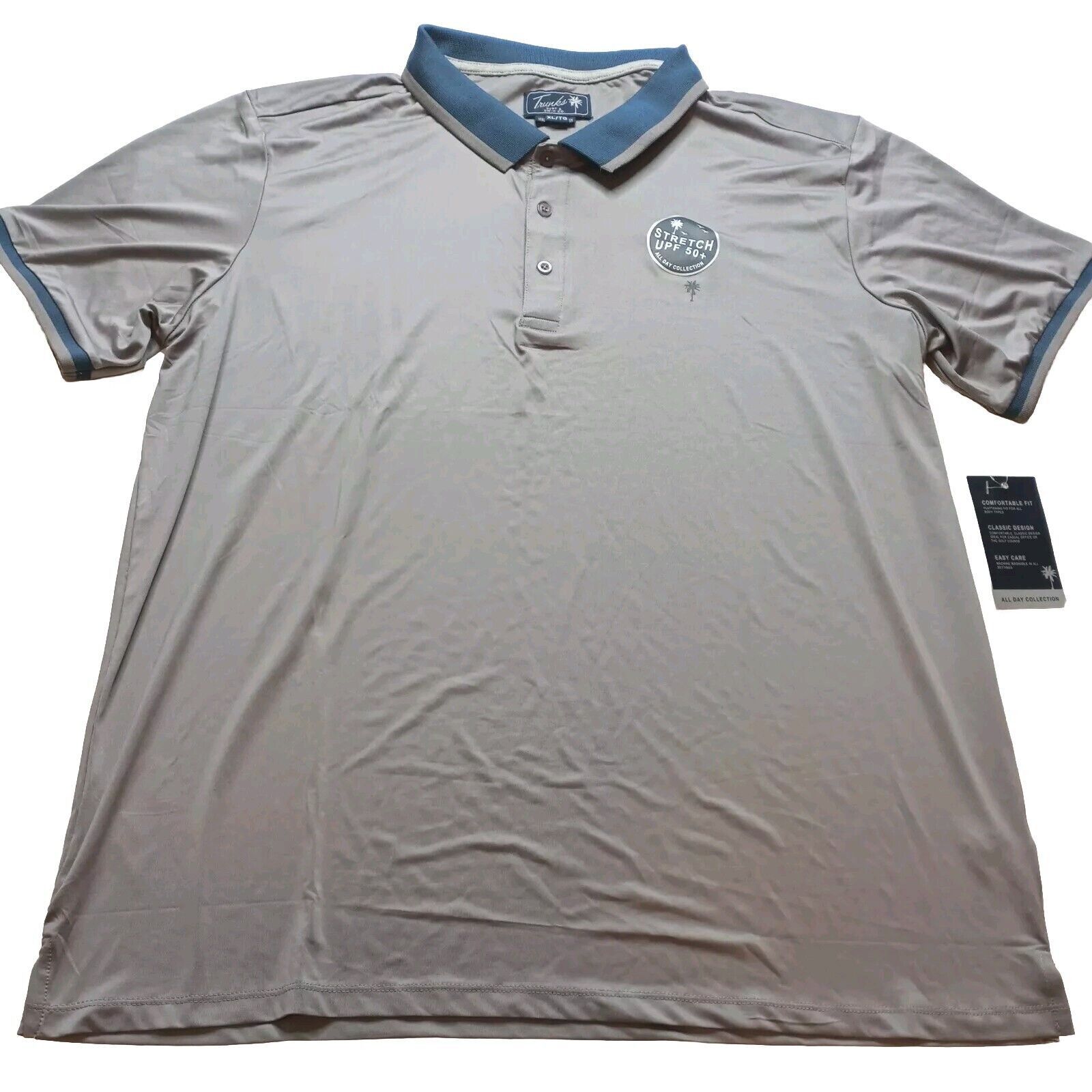 Other Trunks Surf & Swim CO. Polo Shirt Men's XL Golf Easy Care Size US XL / EU 56 / 4 - 1 Thumbnail