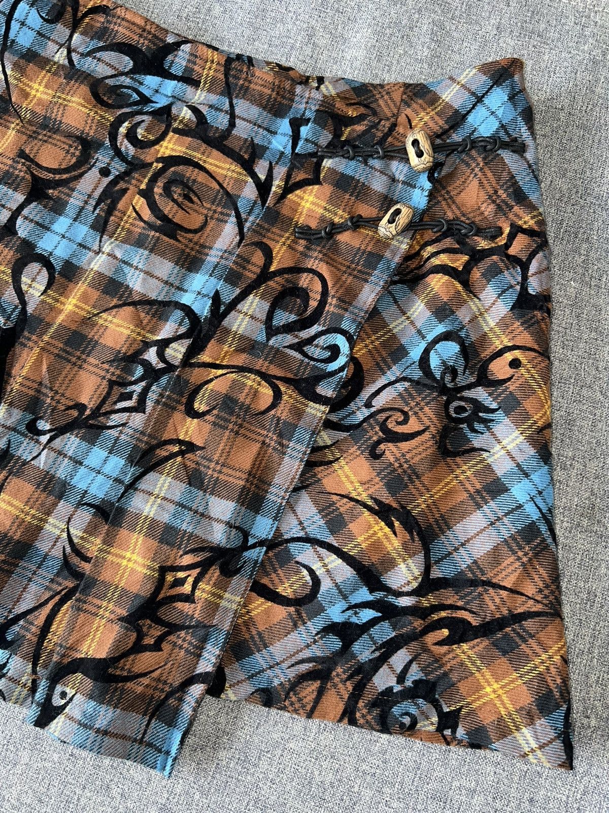 Japanese Brand Ba-tsu tribal mini skirt 🐆➕ Size 25" / US 0 / IT 36 - 4 Thumbnail