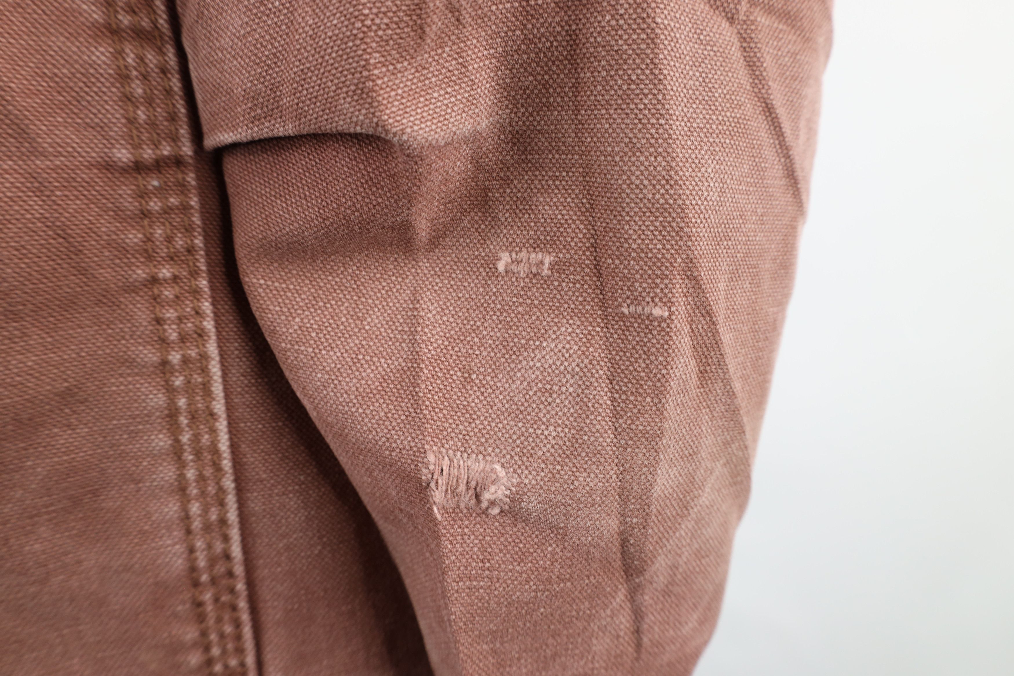 Vintage Vintage Streetwear Lined Hooded Canvas Work Jacket Brown Size US XXL / EU 58 / 5 - 4 Thumbnail