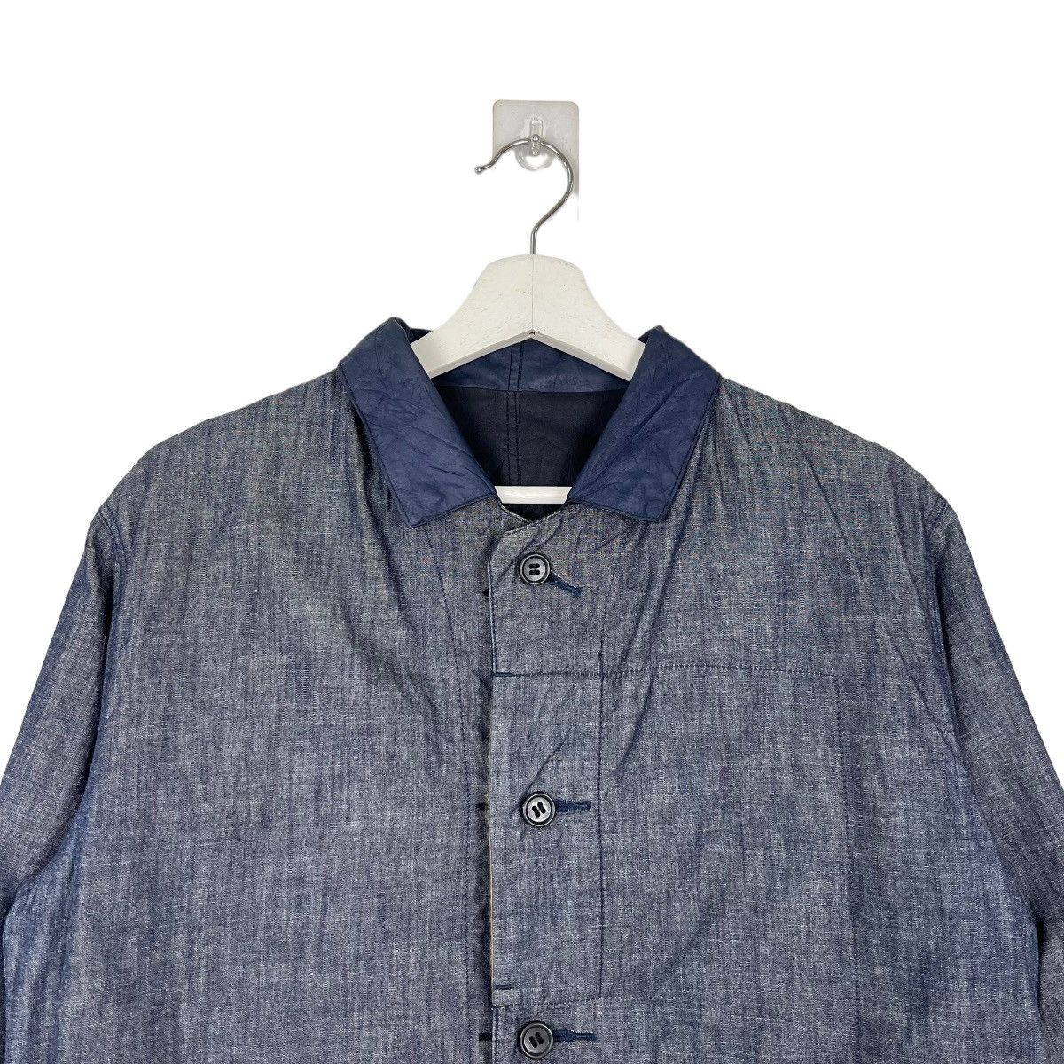 Beauty Beast 🔥 MOTEL BEAUTY BEAST REVERSIBLE DENIM CHORE JACKET Size US M / EU 48-50 / 2 - 2 Thumbnail