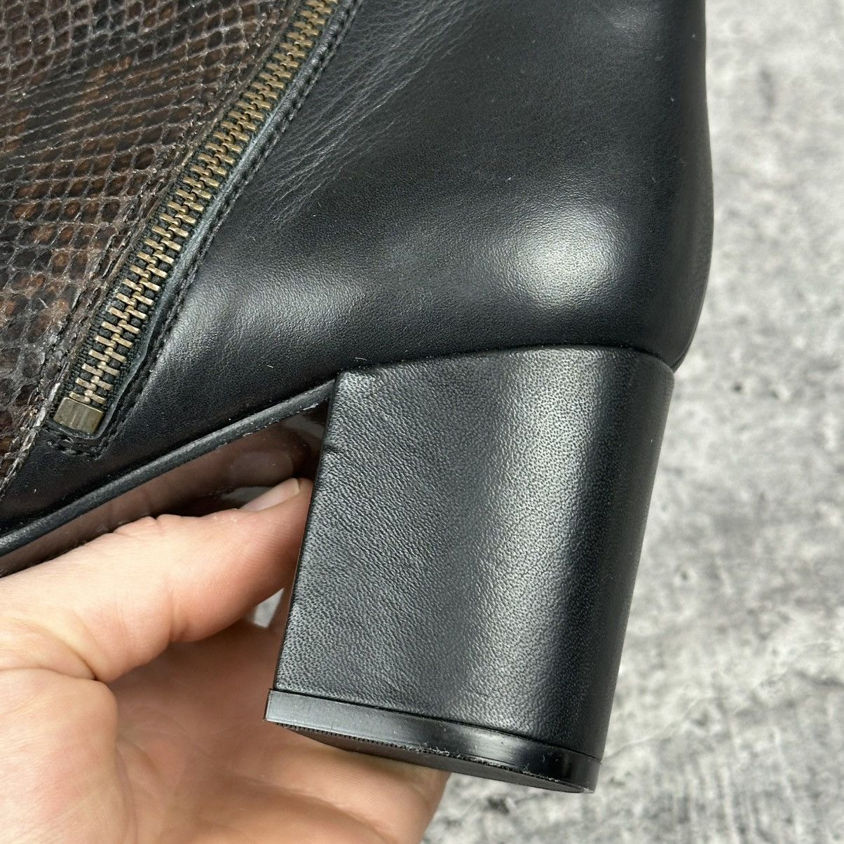 Zadig & Voltaire Zadig & Voltaire Lena Wild Leather Ankle Boots Shoes Size US 6 / IT 36 - 15 Thumbnail