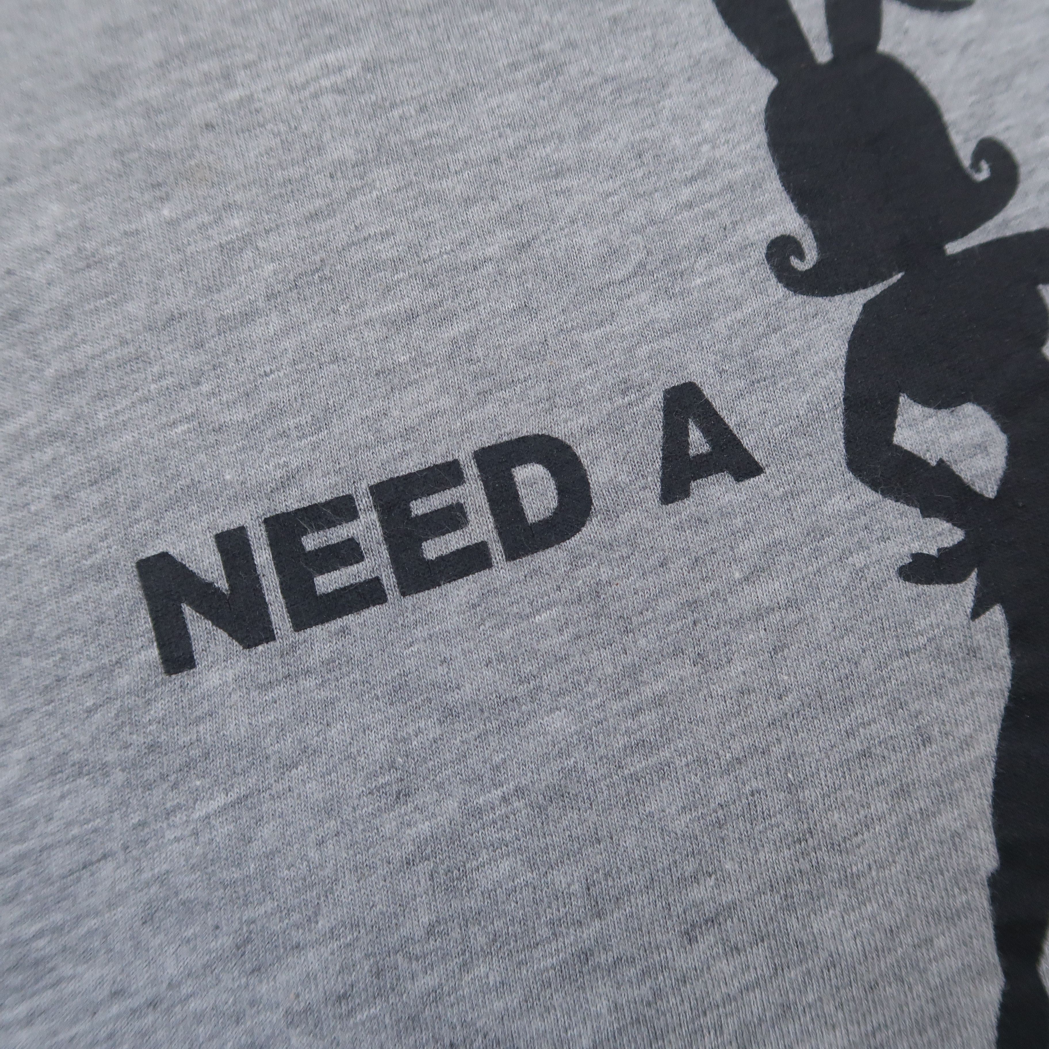 Japanese Brand 1980s Playboy for Body "Need a Ride" Sexy Girl T-Shirt Size US L / EU 52-54 / 3 - 6 Thumbnail