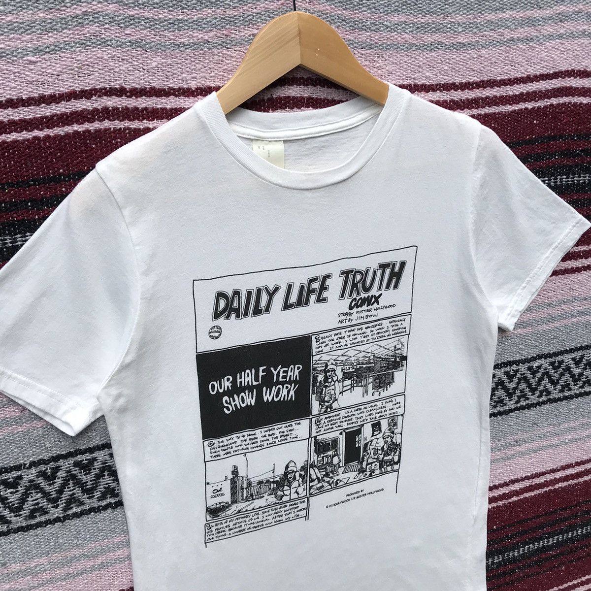 Japanese Brand × N.Hoolywood N.Hoolywood X Jim Bow Comic Art Tee Mister Hoolywood Size US S / EU 44-46 / 1 - 4 Thumbnail
