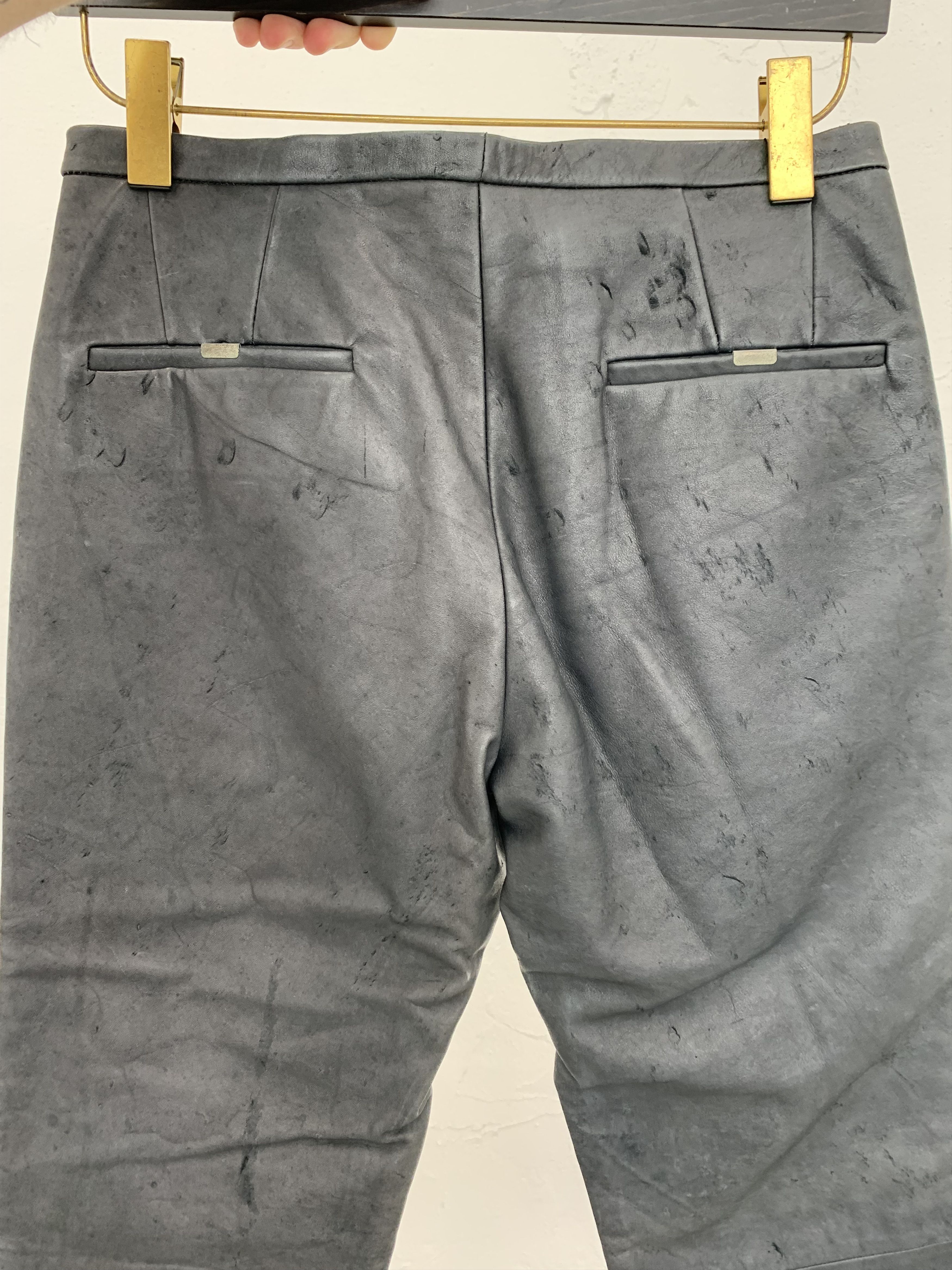 Carol Christian Poell SAMPLE CAROL CHRISTIAN POELL FALL 00 01 LEATHER PANTS Size US 32 / EU 48 - 10 Thumbnail